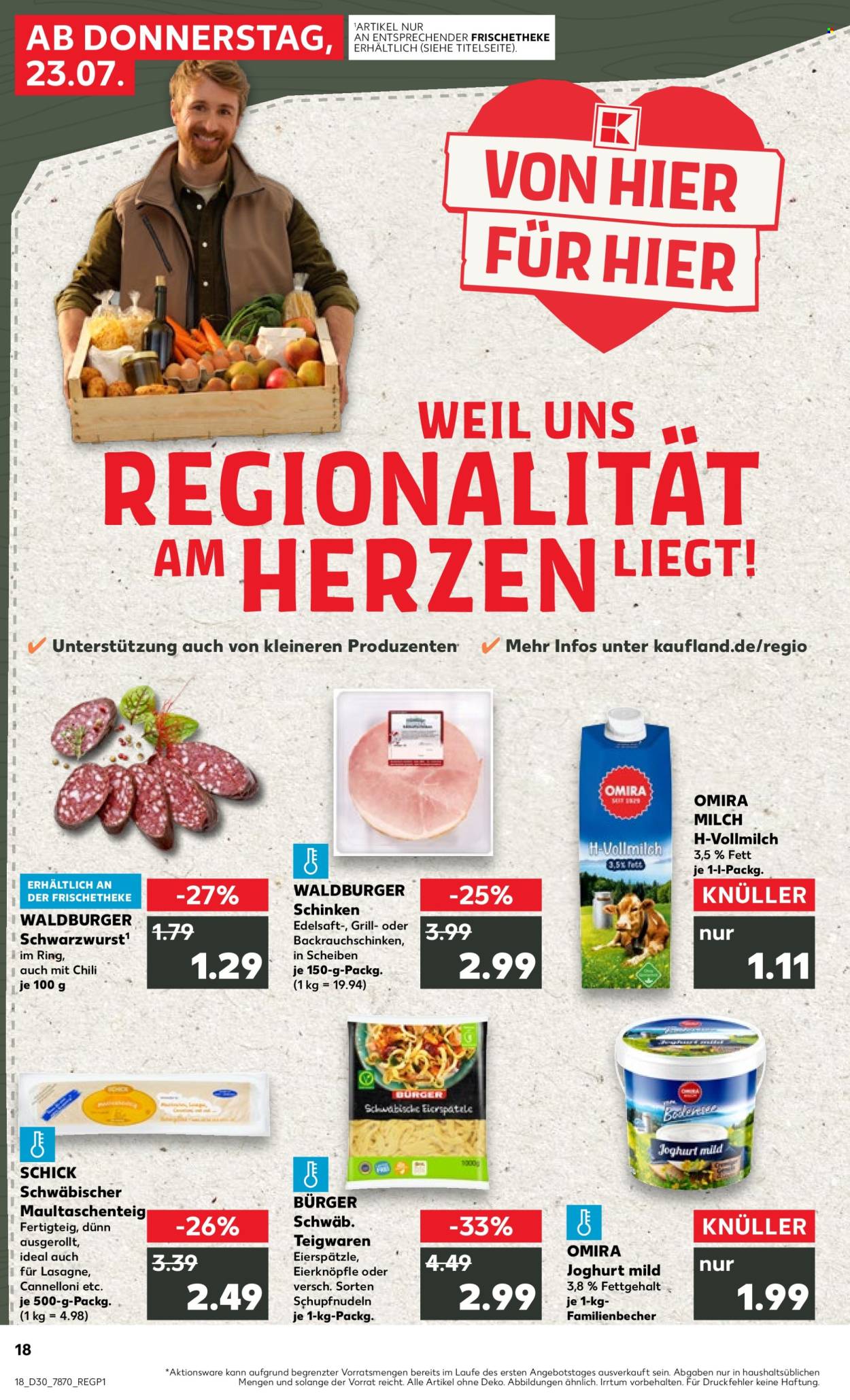 Leták Kaufland - 23.7.2026 - 29.7.2026. Strana 18