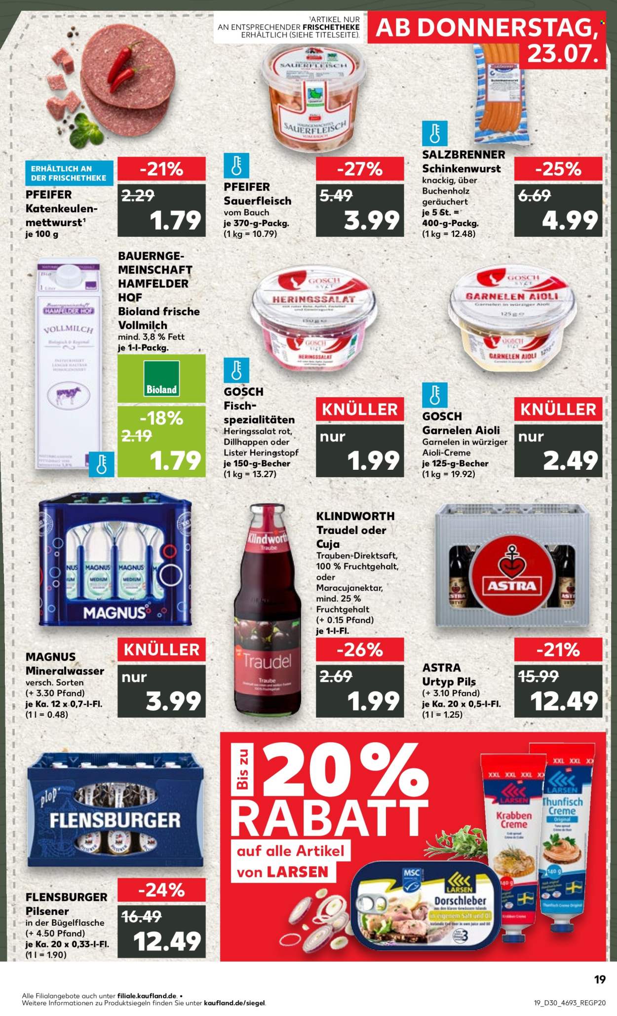Leták Kaufland - 23.7.2026 - 29.7.2026. Strana 19