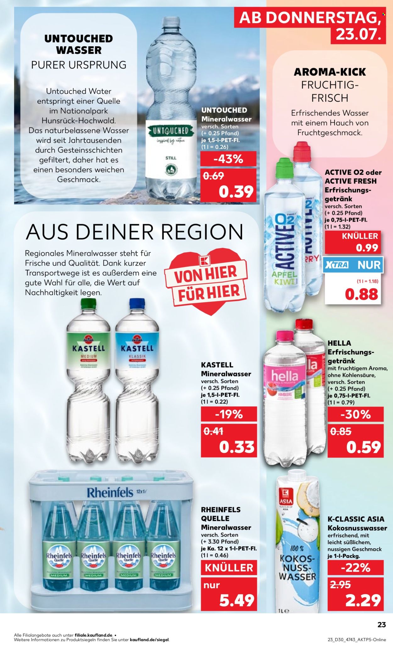 Kaufland Prospekte  - 23.07.2026 - 29.07.2026. Seite 23
