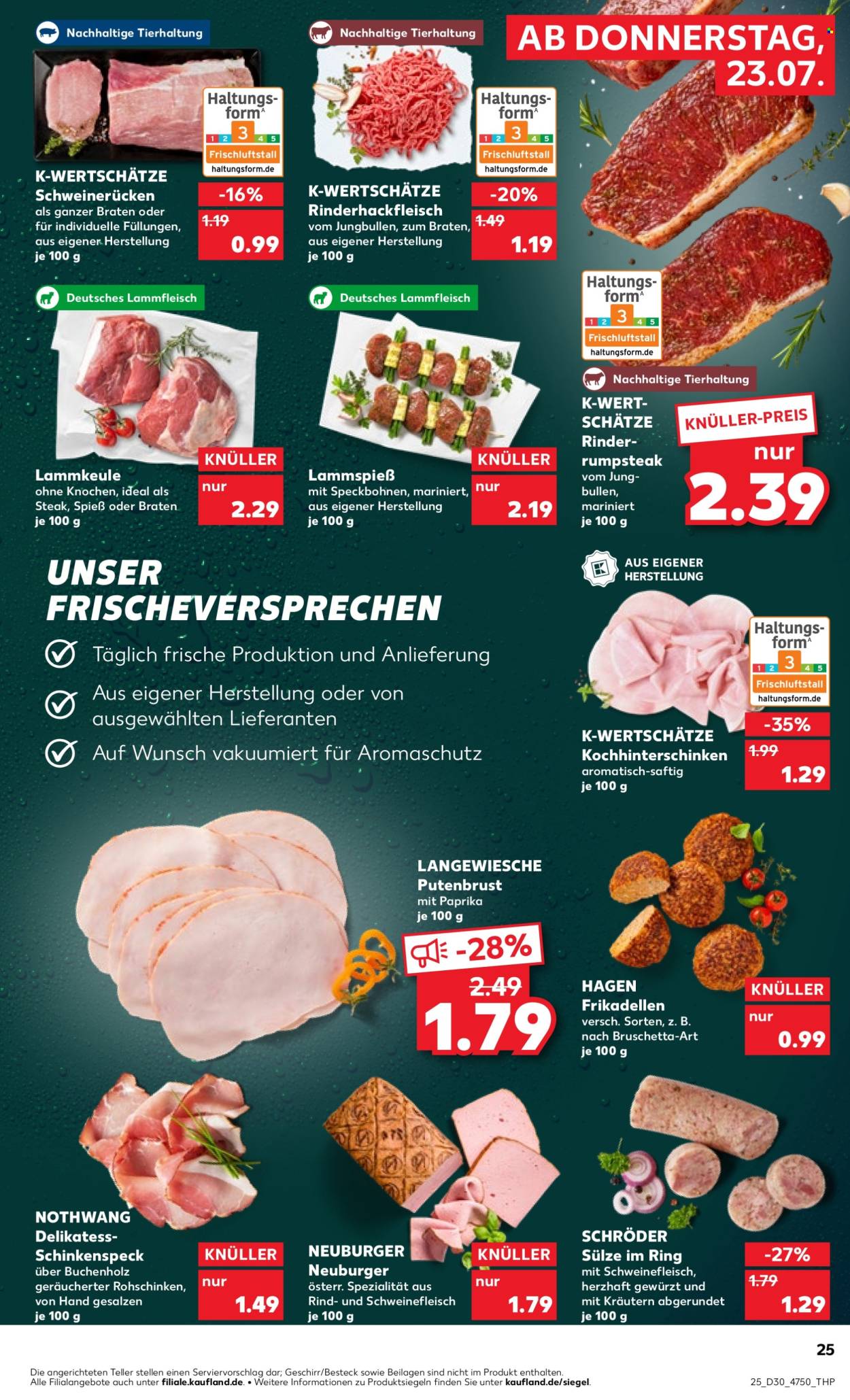 Leták Kaufland - 23.7.2026 - 29.7.2026. Strana 25
