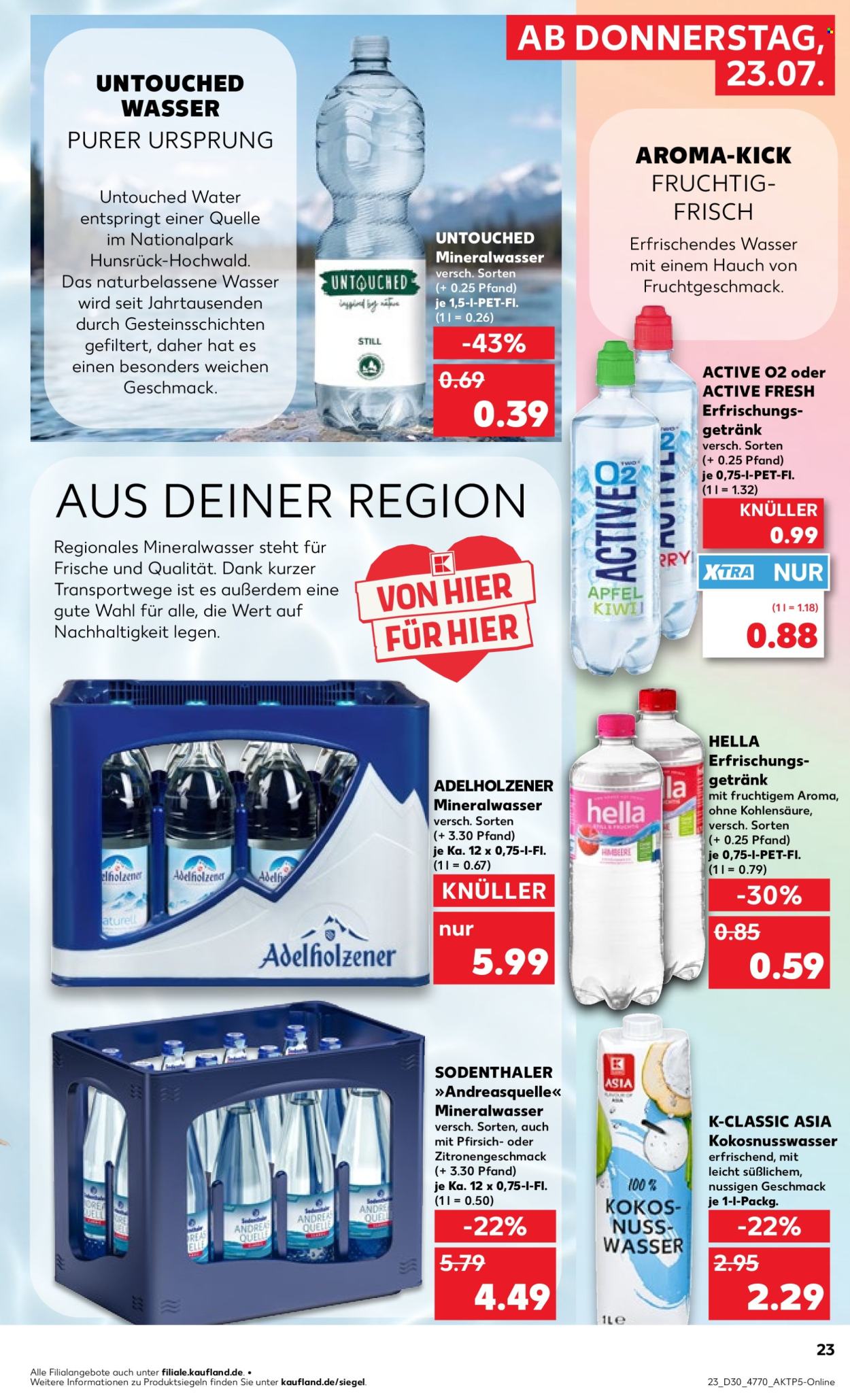 Leták Kaufland - 23.7.2026 - 29.7.2026. Strana 23