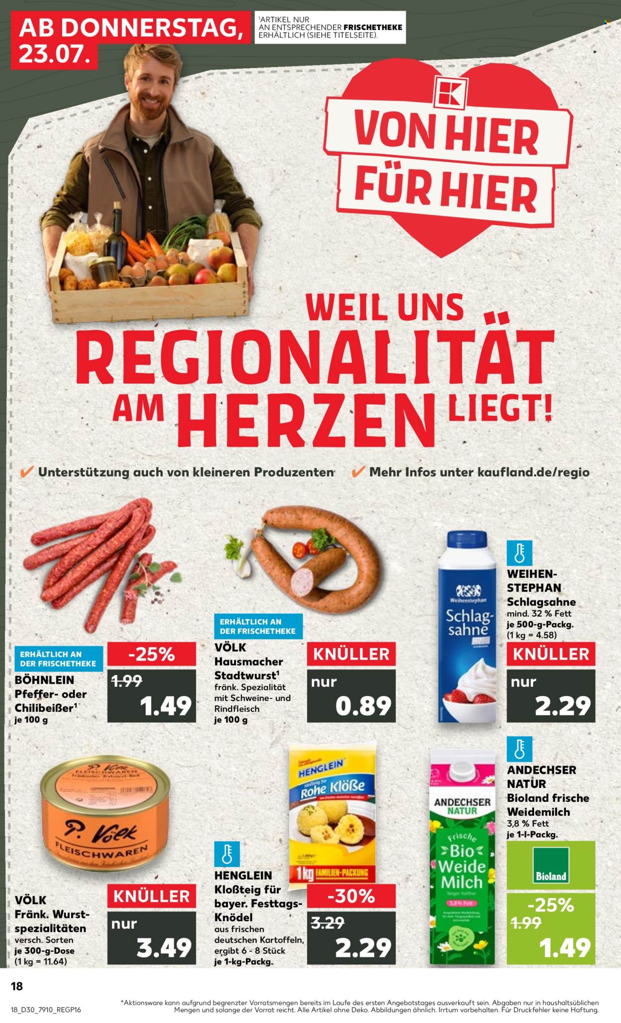 Leták Kaufland - 23.7.2026 - 29.7.2026. Strana 18
