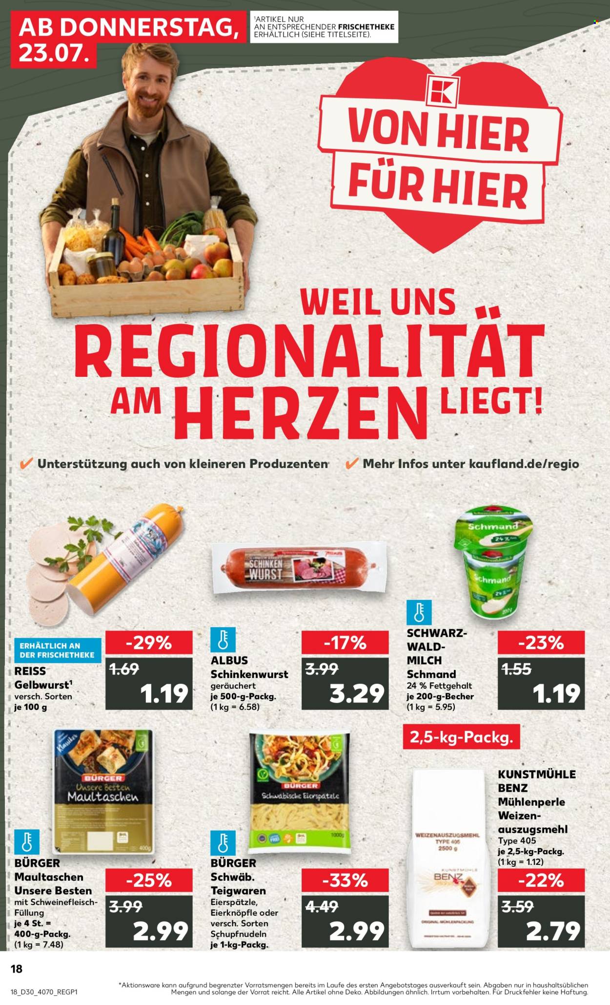 Leták Kaufland - 23.7.2026 - 29.7.2026. Strana 18