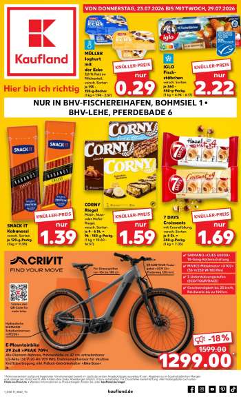 Prospekte Kaufland - 23.07.2026 - 29.07.2026.