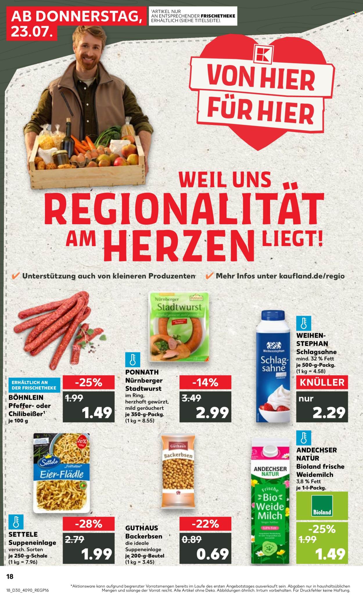 Leták Kaufland - 23.7.2026 - 29.7.2026. Strana 18