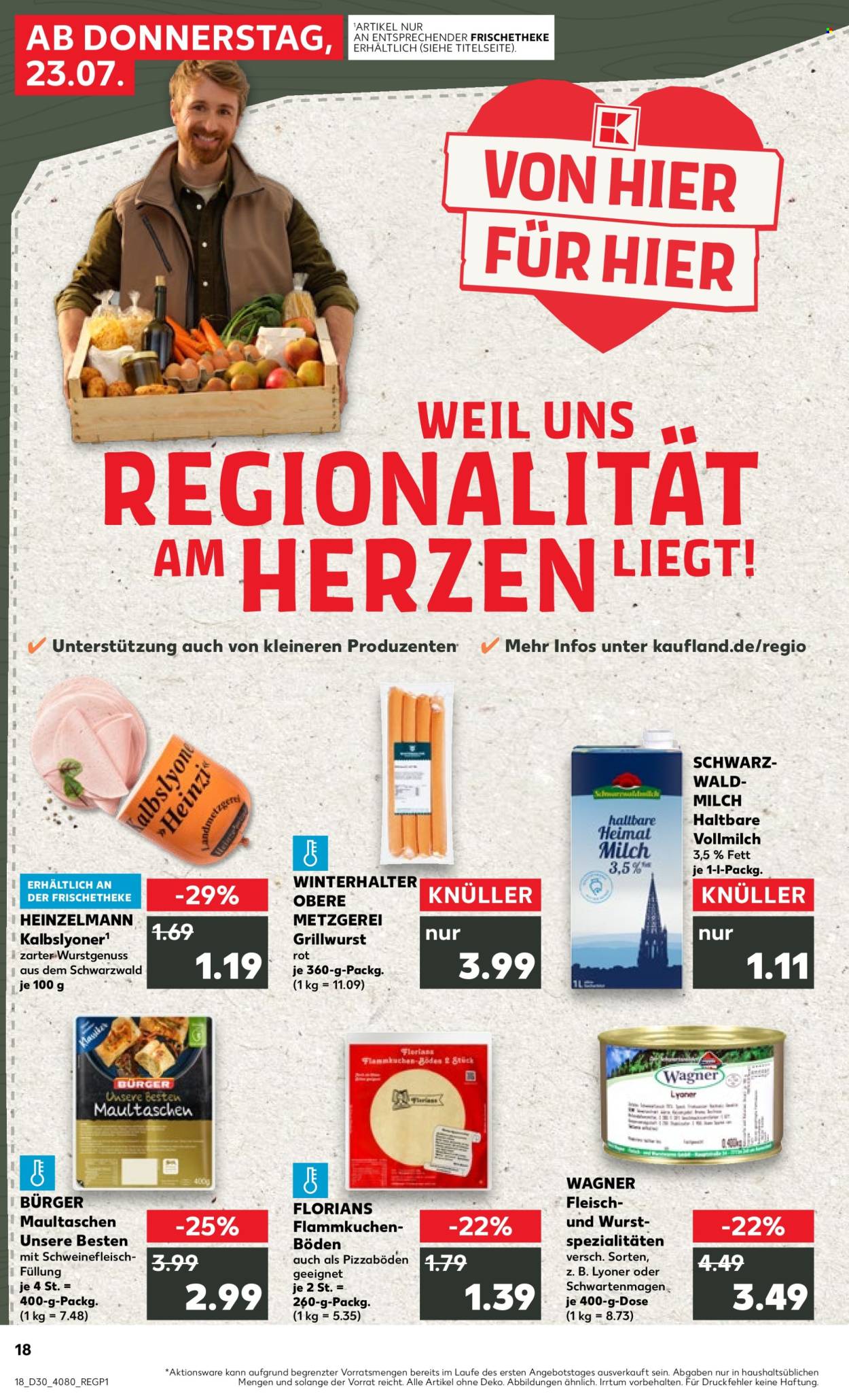 Leták Kaufland - 23.7.2026 - 29.7.2026. Strana 18