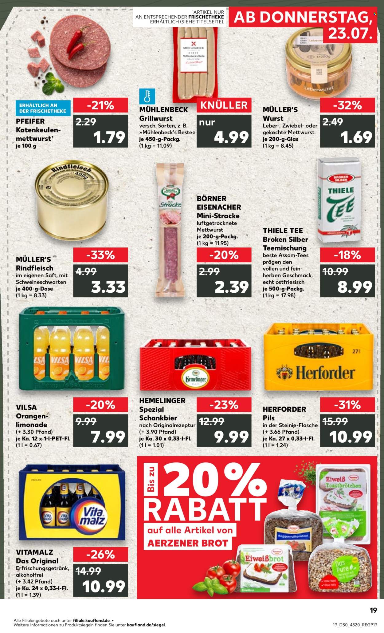 Leták Kaufland - 23.7.2026 - 29.7.2026. Strana 19