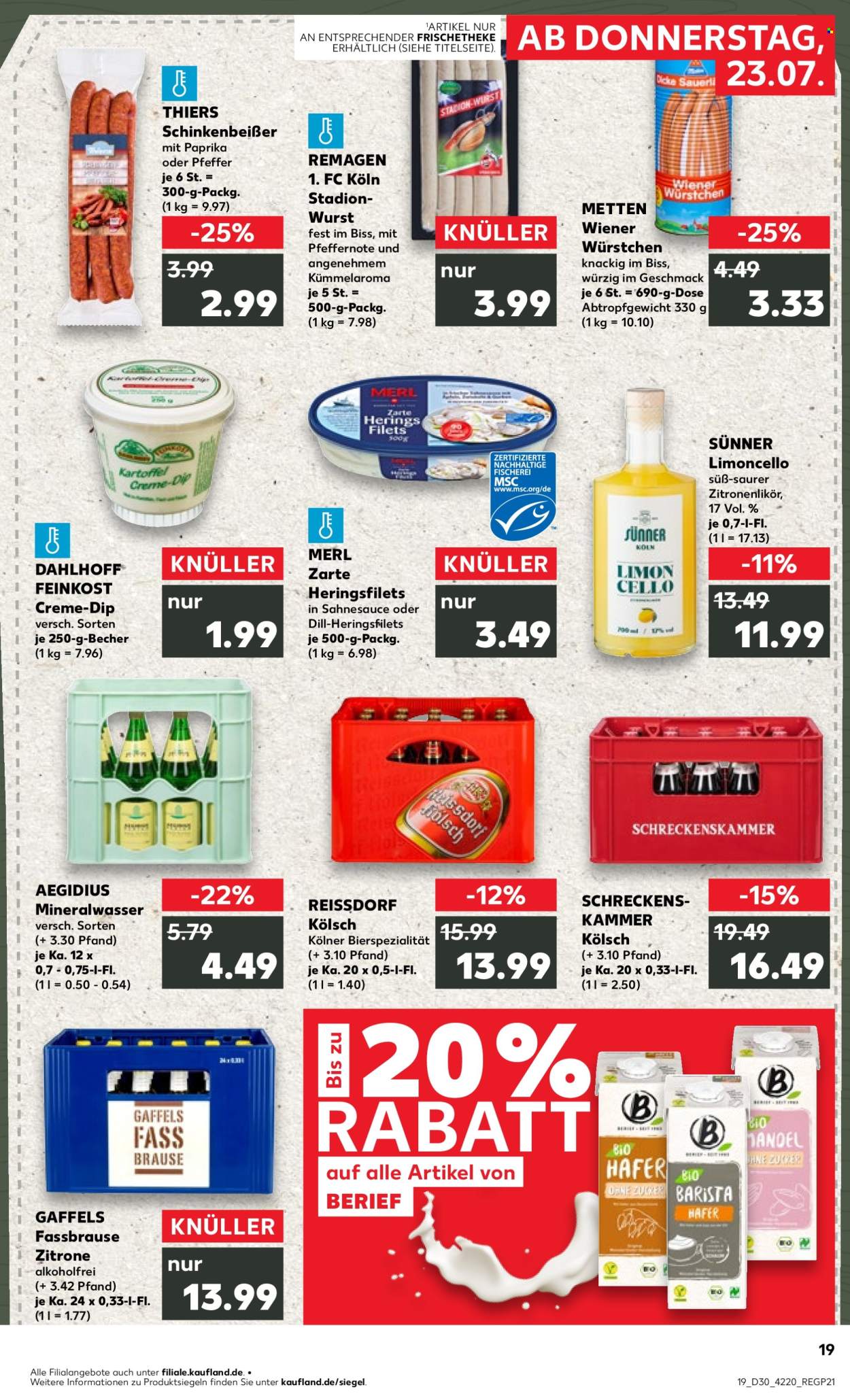 Leták Kaufland - 23.7.2026 - 29.7.2026. Strana 19