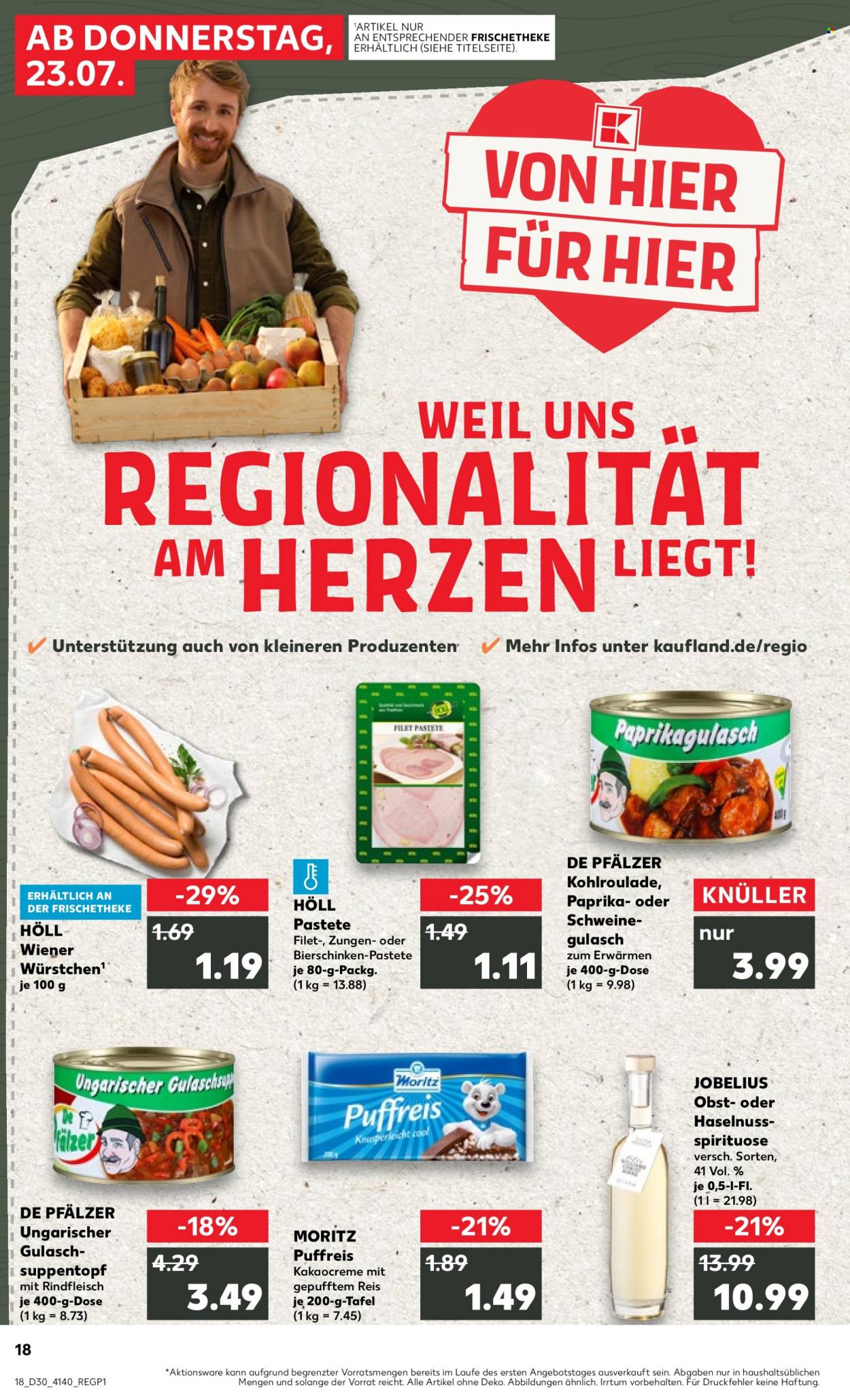 Leták Kaufland - 23.7.2026 - 29.7.2026. Strana 18