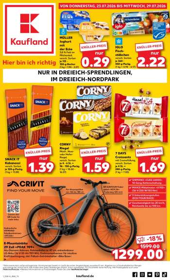 Prospekte Kaufland - 23.07.2026 - 29.07.2026.