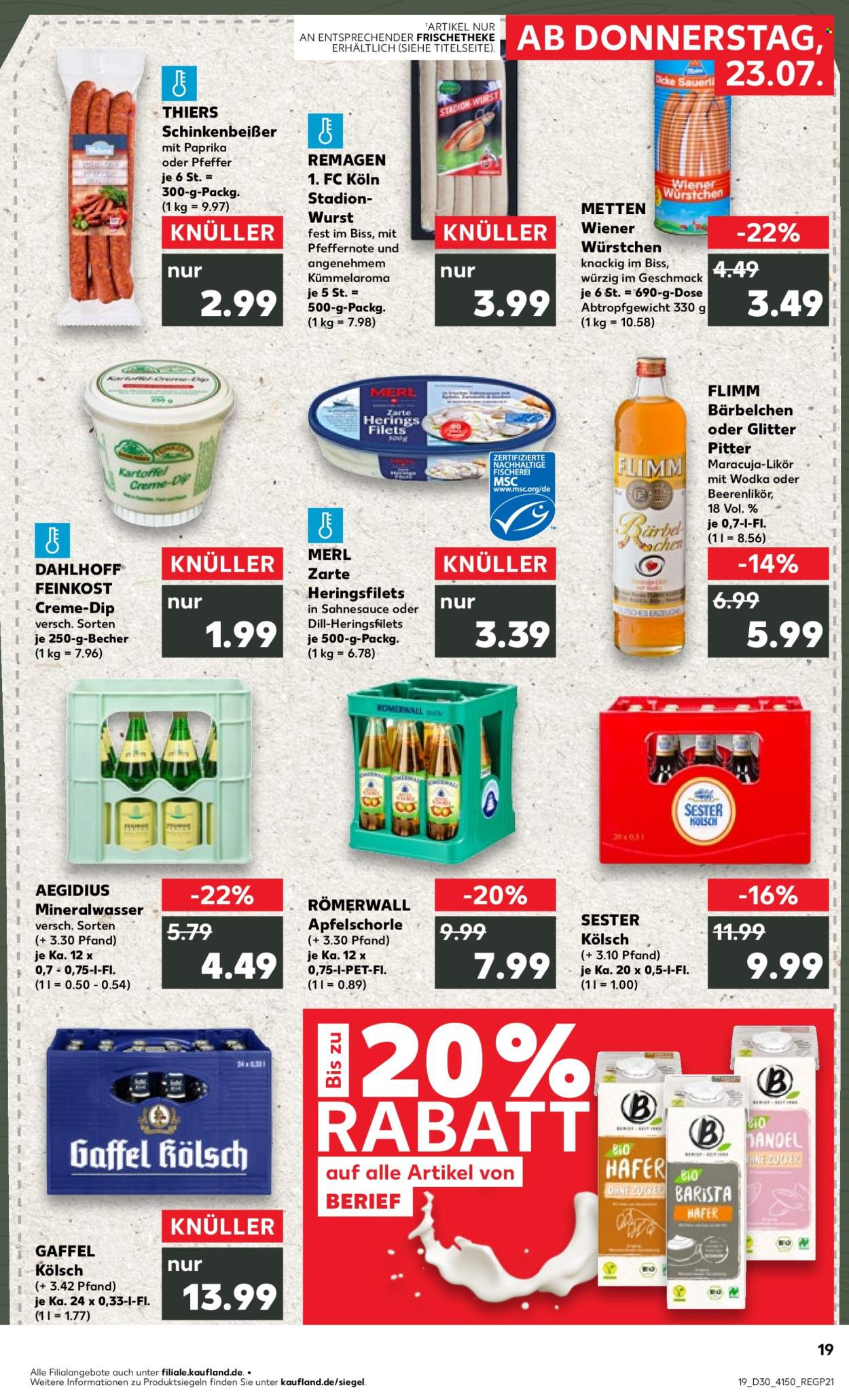 Leták Kaufland - 23.7.2026 - 29.7.2026. Strana 19