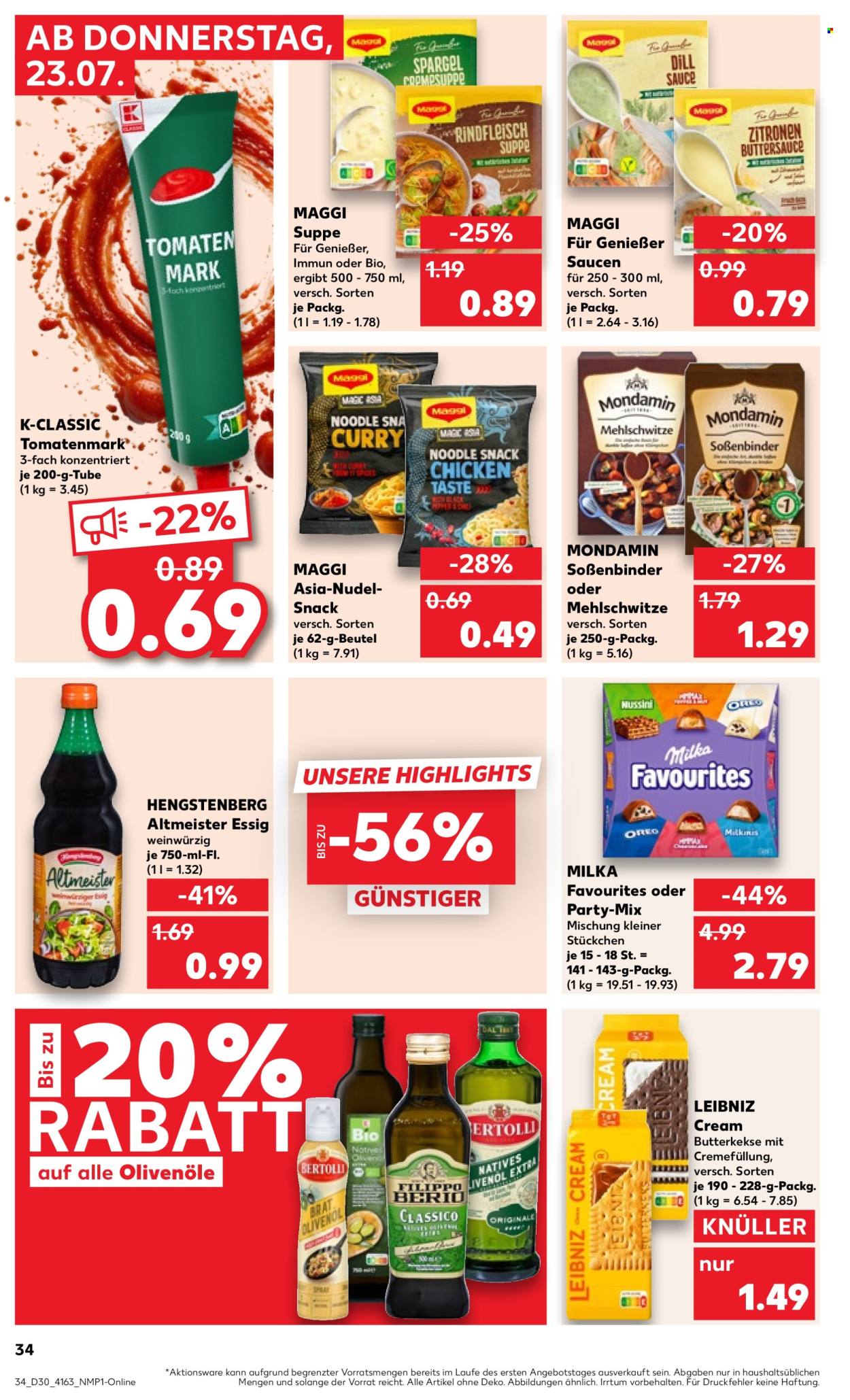 Leták Kaufland - 23.7.2026 - 29.7.2026. Strana 34