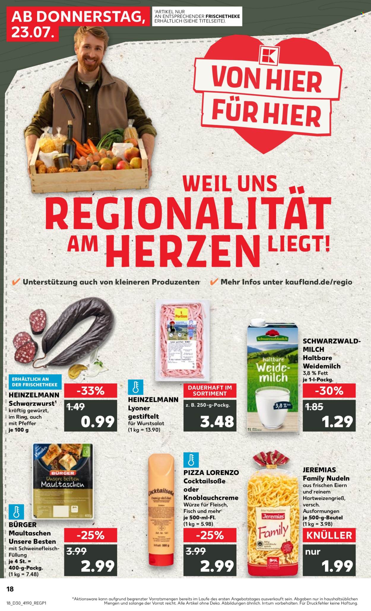 Leták Kaufland - 23.7.2026 - 29.7.2026. Strana 18