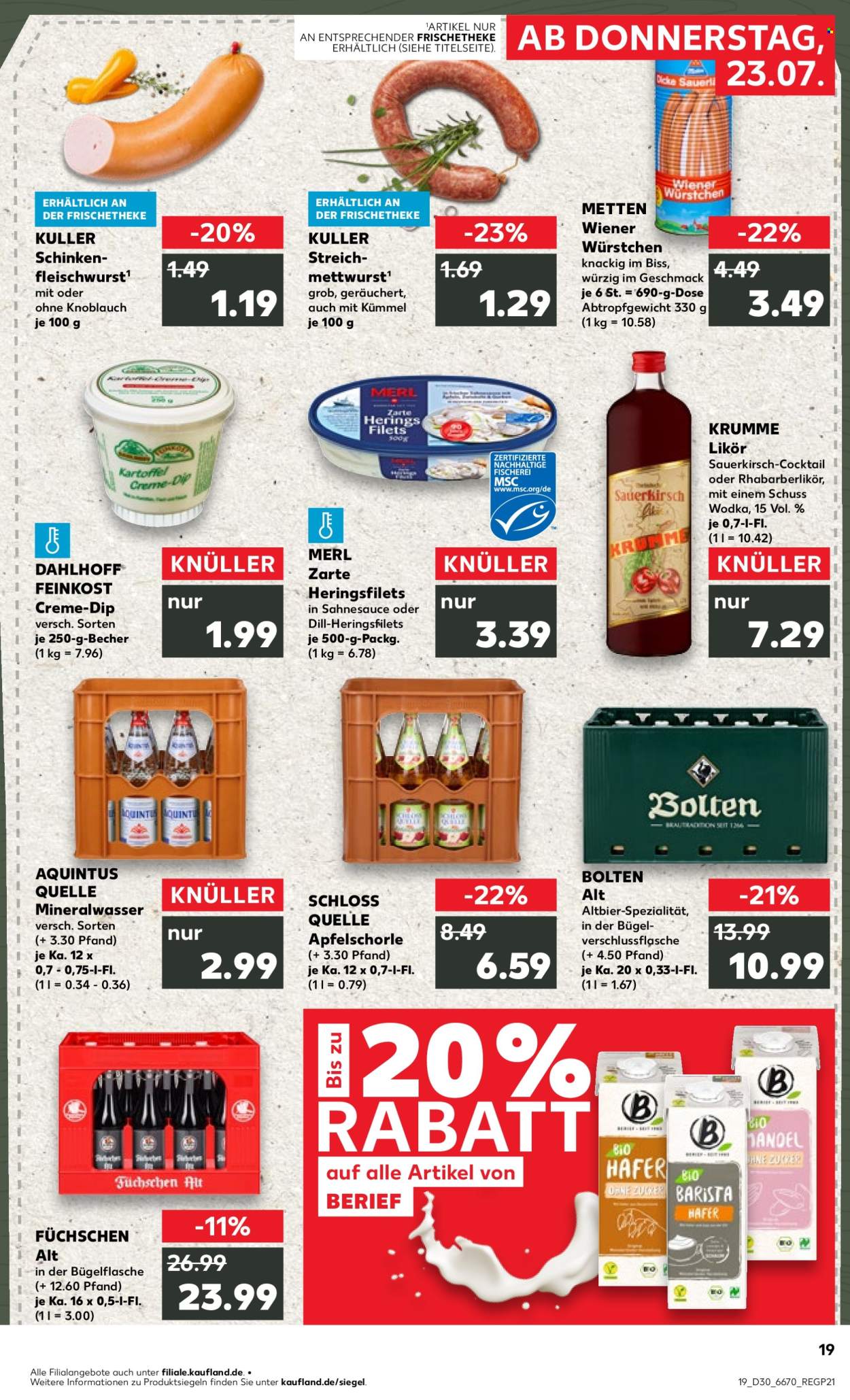 Leták Kaufland - 23.7.2026 - 29.7.2026. Strana 19