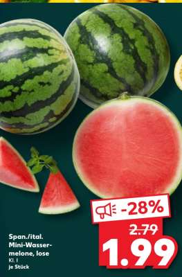 Span./ital. Mini-Wassermelone, lose