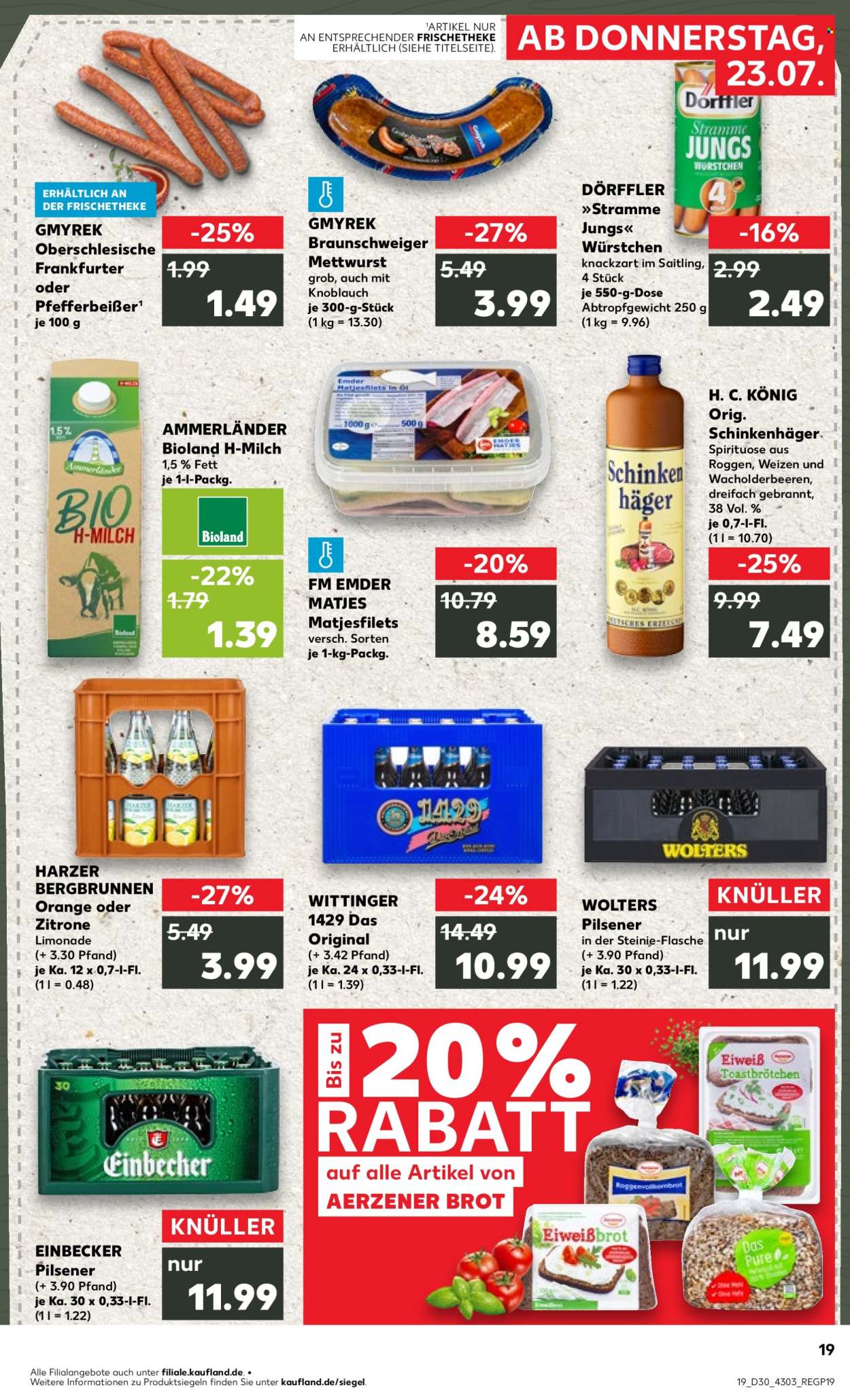 Kaufland Prospekte  - 23.07.2026 - 29.07.2026. Seite 19