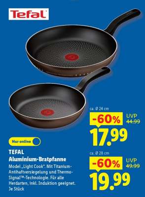 TEFAL Aluminium-Bratpfanne