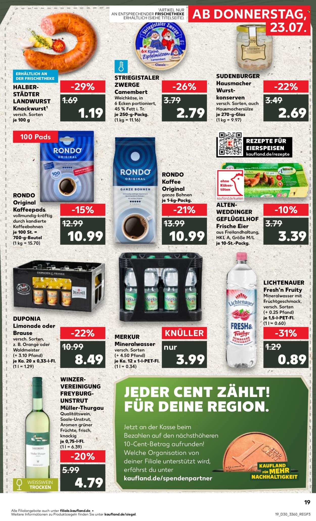 Leták Kaufland - 23.7.2026 - 29.7.2026. Strana 19