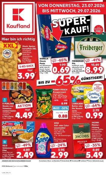Prospekte Kaufland - 23.07.2026 - 29.07.2026.