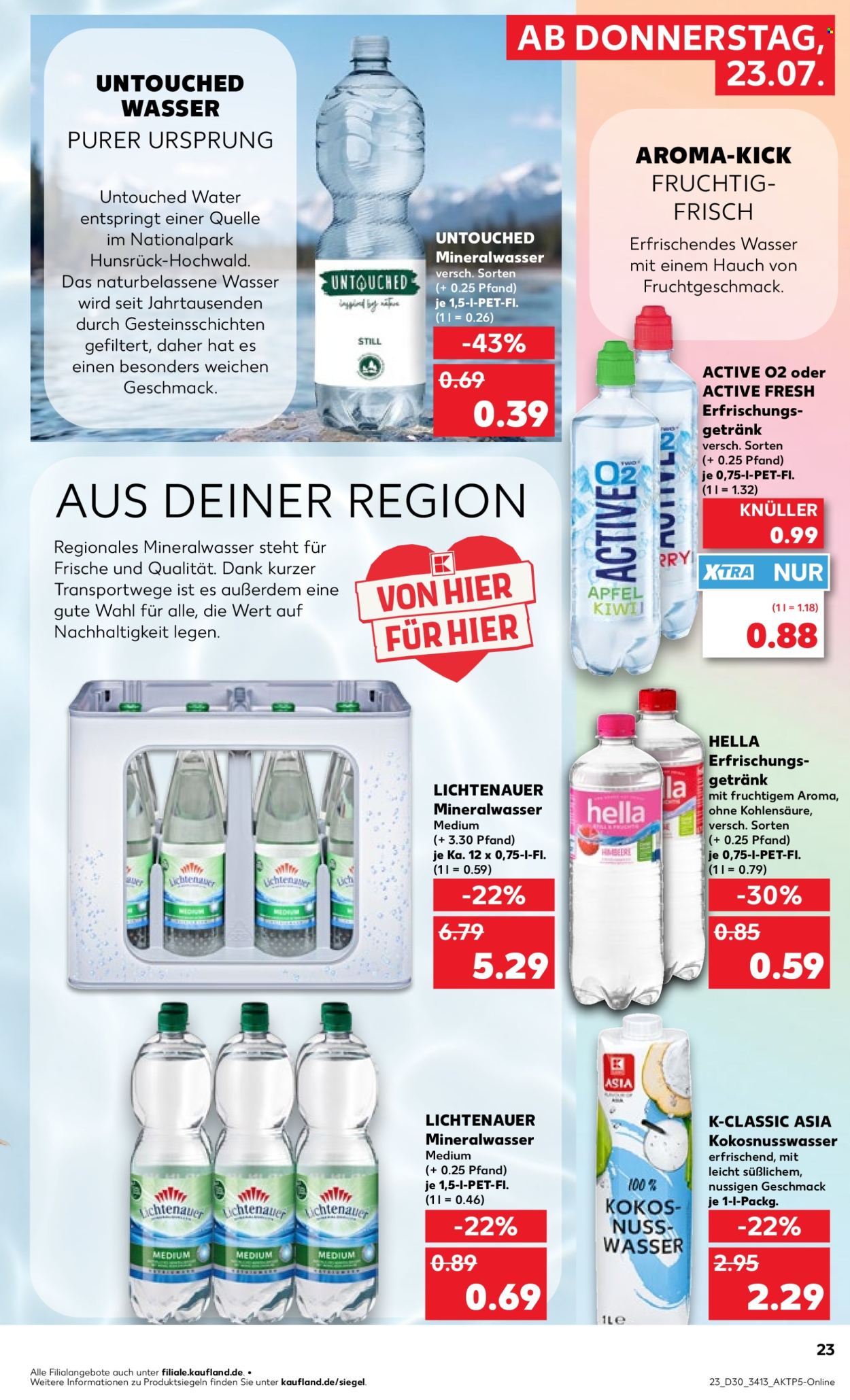 Kaufland Prospekte  - 23.07.2026 - 29.07.2026. Seite 23