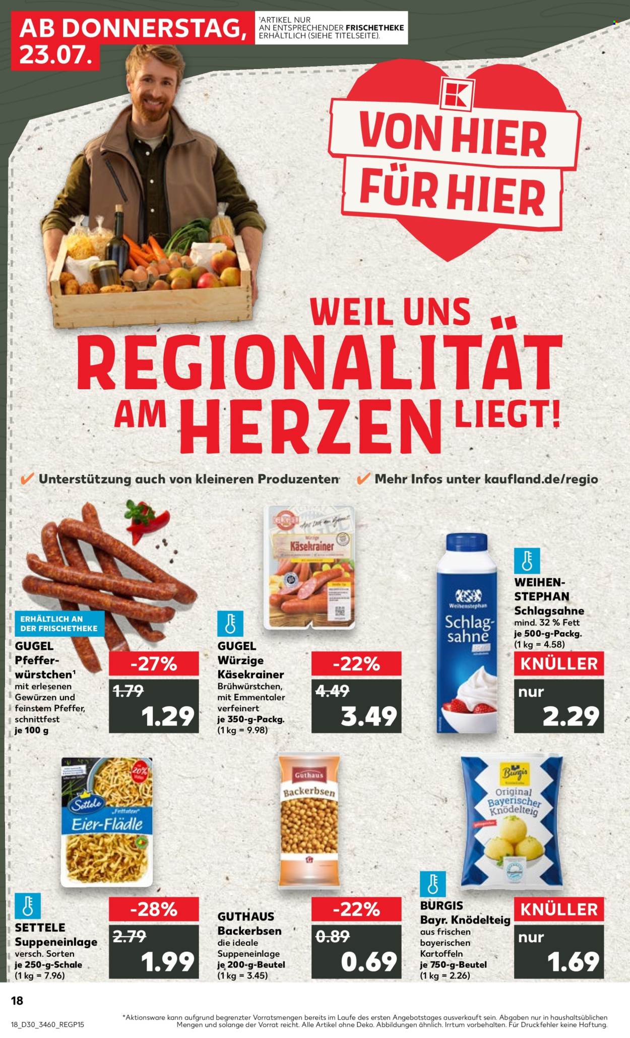 Leták Kaufland - 23.7.2026 - 29.7.2026. Strana 18
