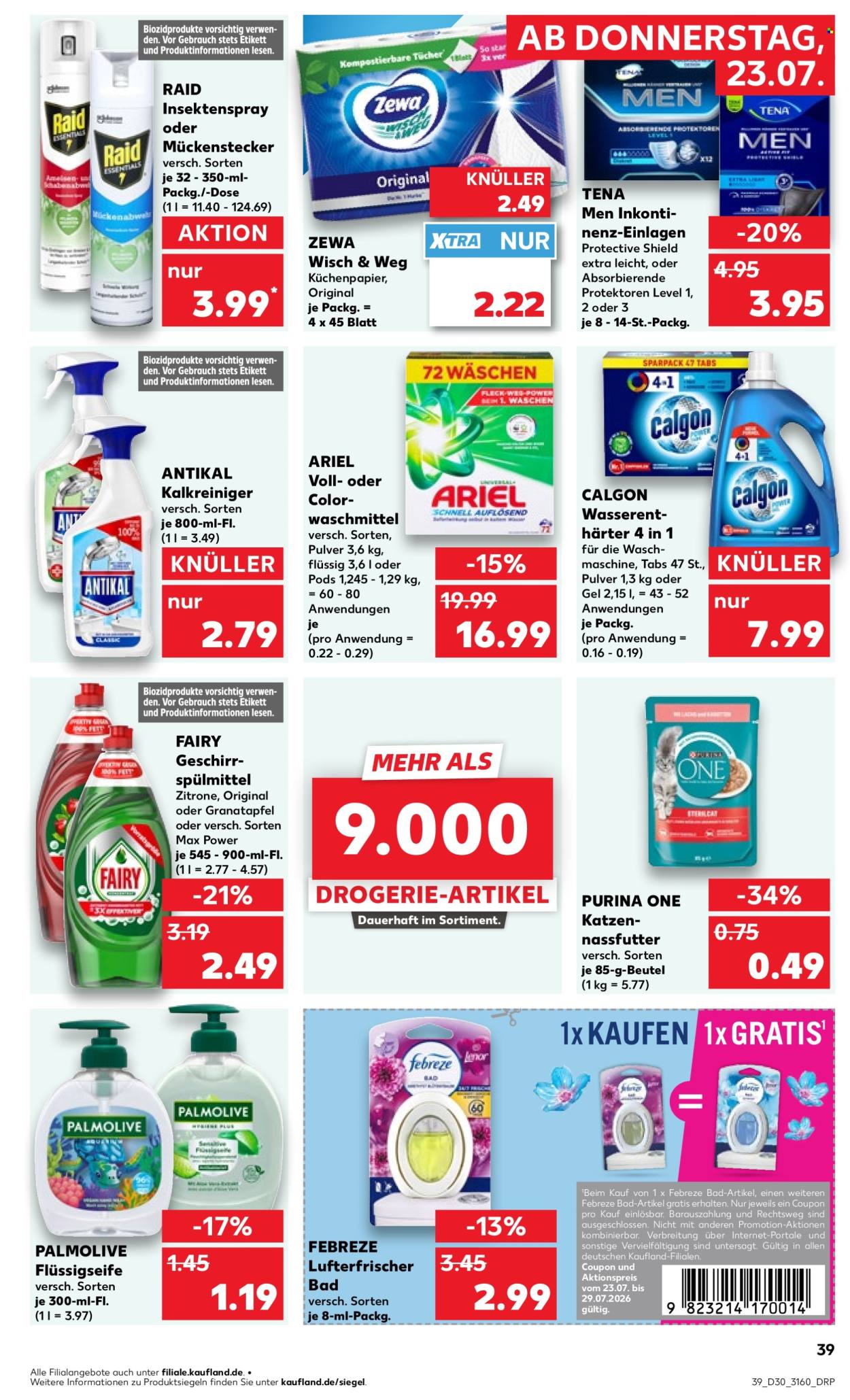 Leták Kaufland - 23.7.2026 - 29.7.2026. Strana 39