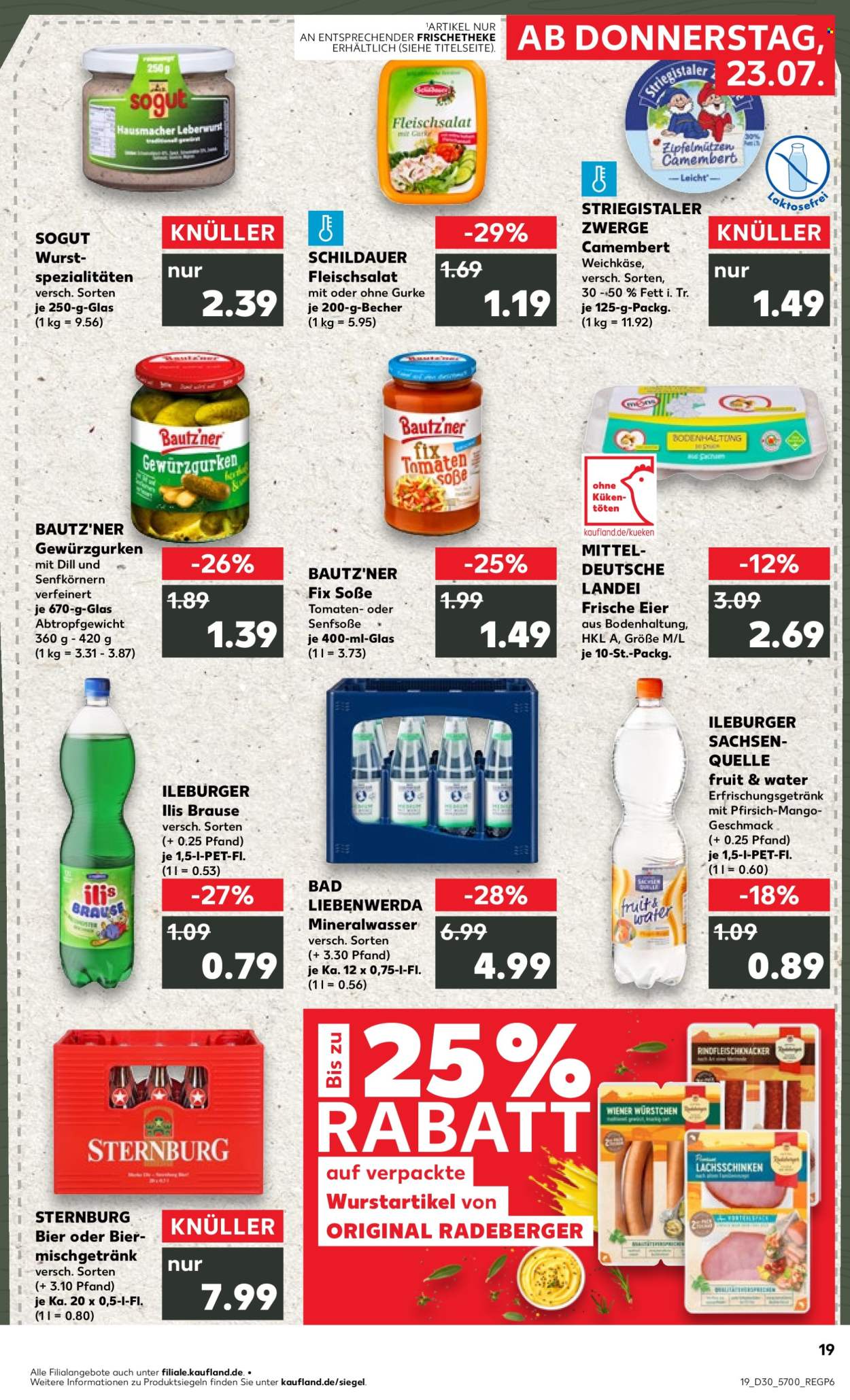 Kaufland Prospekte  - 23.07.2026 - 29.07.2026. Seite 19