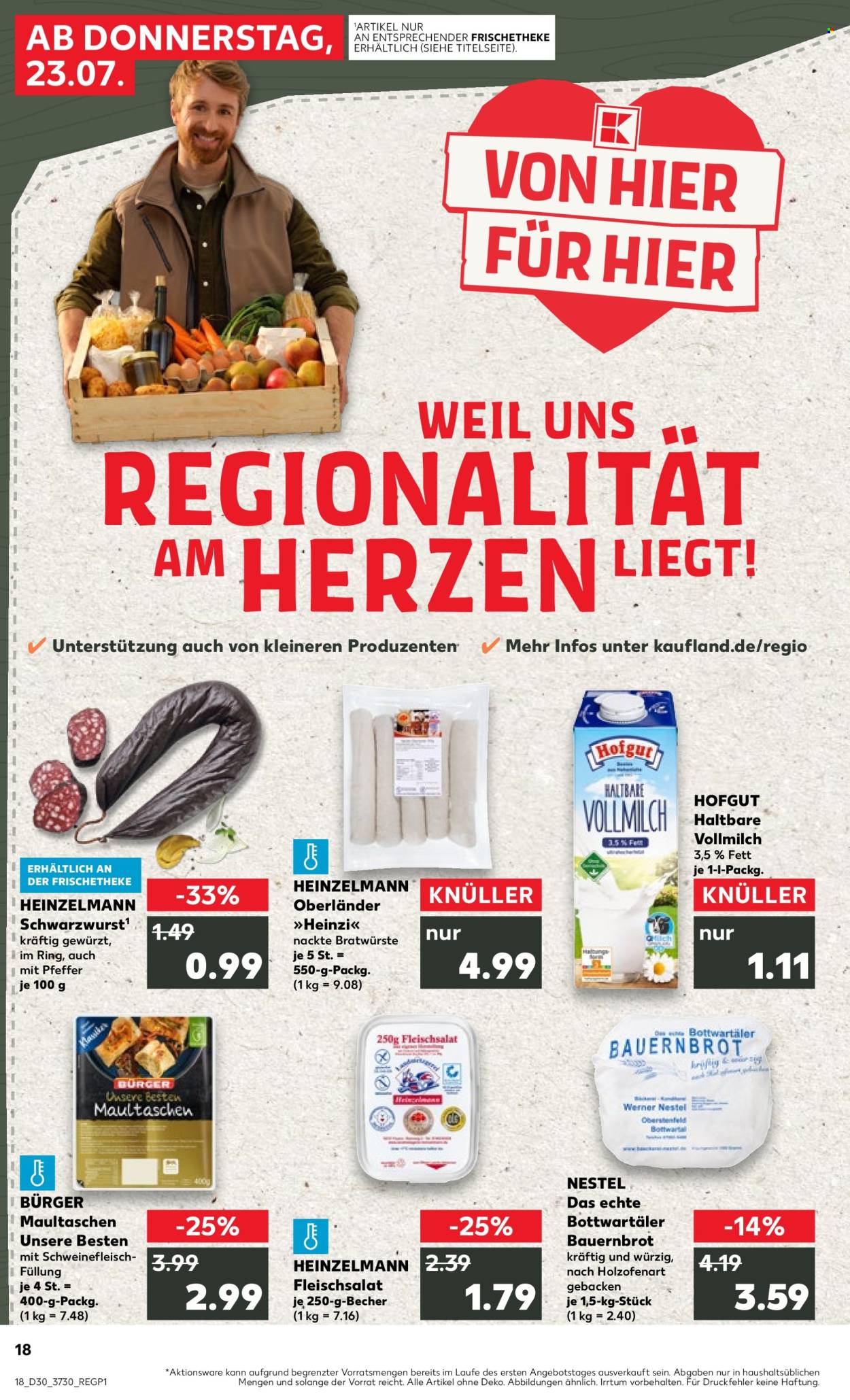 Leták Kaufland - 23.7.2026 - 29.7.2026. Strana 18