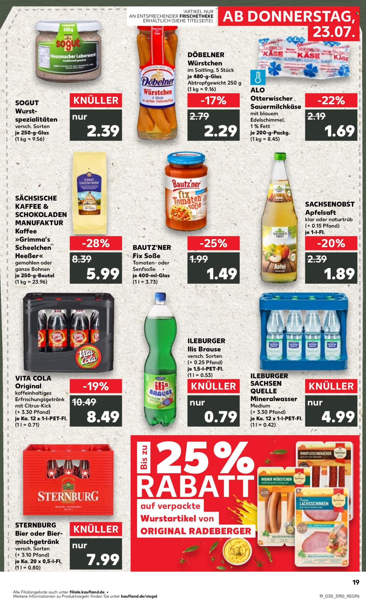 Leták Kaufland - 23.7.2026 - 29.7.2026. Strana 19