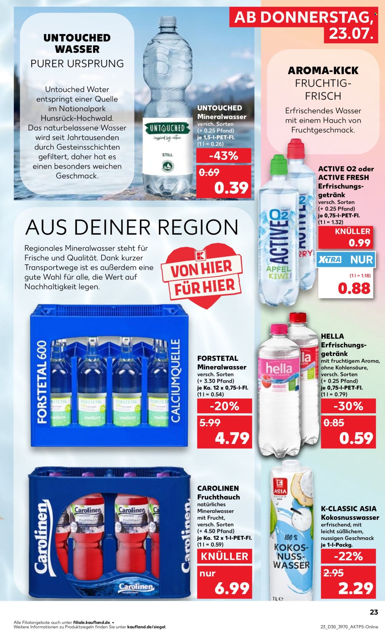 Kaufland Prospekte  - 23.07.2026 - 29.07.2026. Seite 23