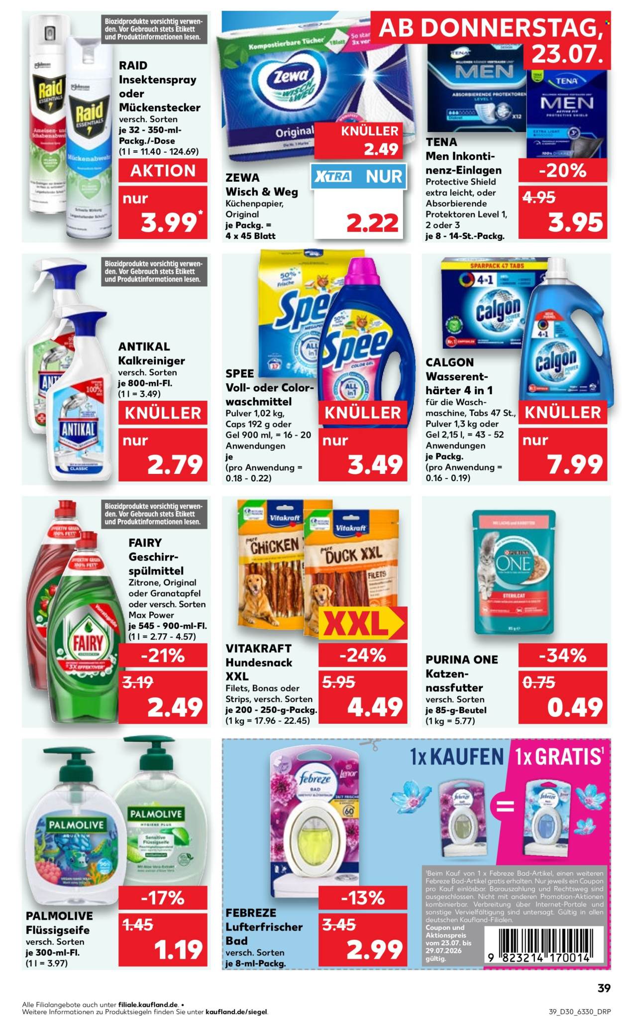 Leták Kaufland - 23.7.2026 - 29.7.2026. Strana 39