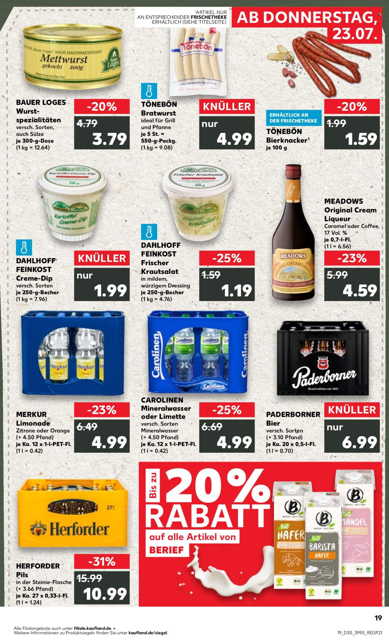 Leták Kaufland - 23.7.2026 - 29.7.2026. Strana 19