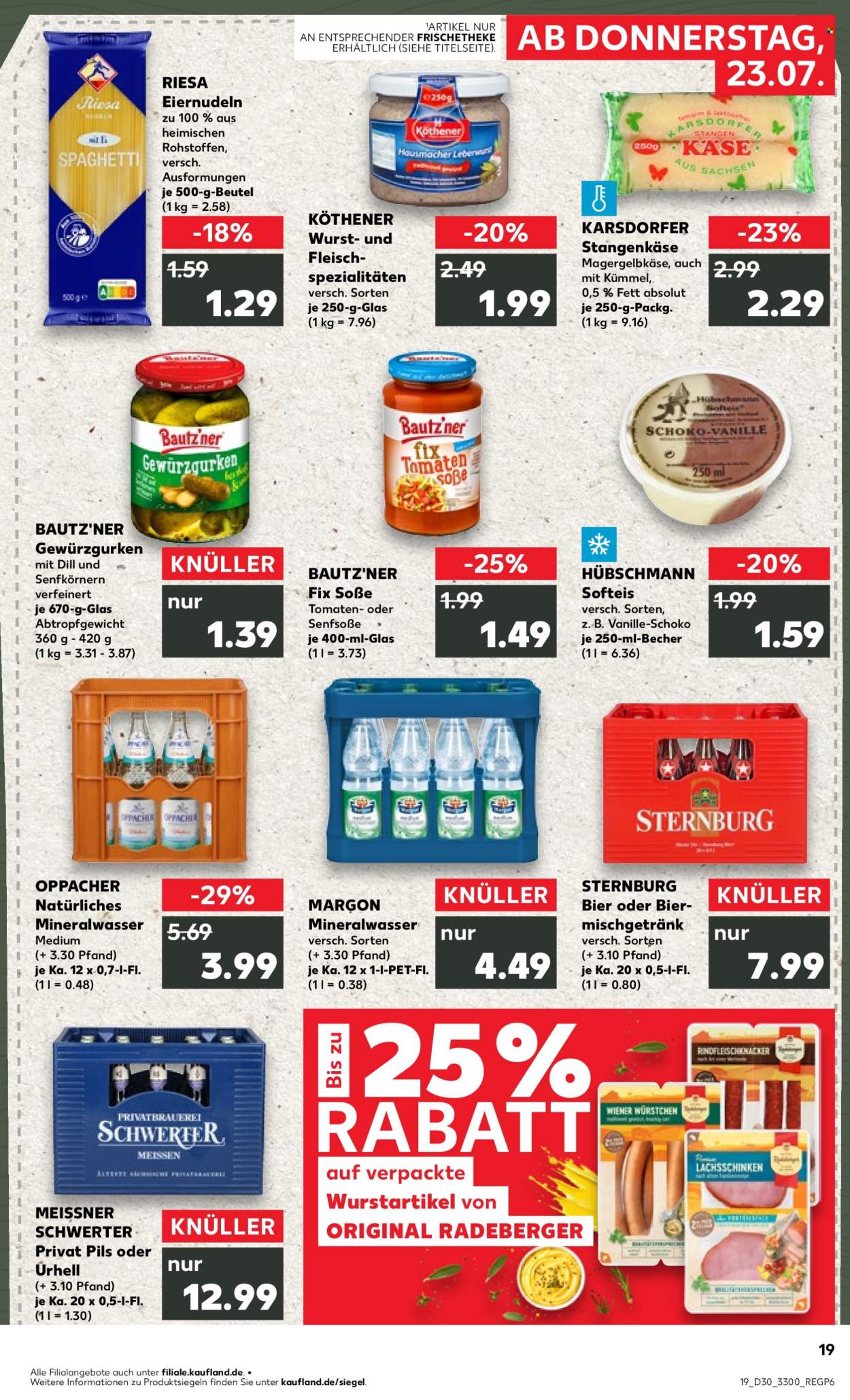 Leták Kaufland - 23.7.2026 - 29.7.2026. Strana 19