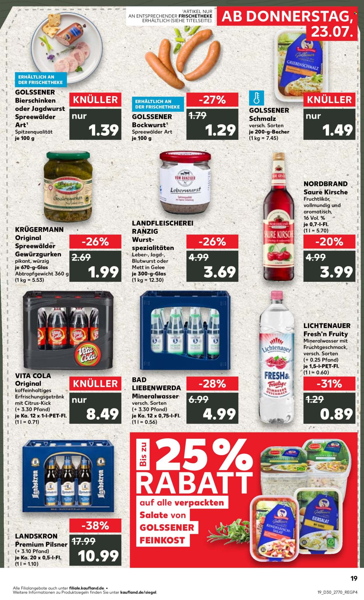 Leták Kaufland - 23.7.2026 - 29.7.2026. Strana 19