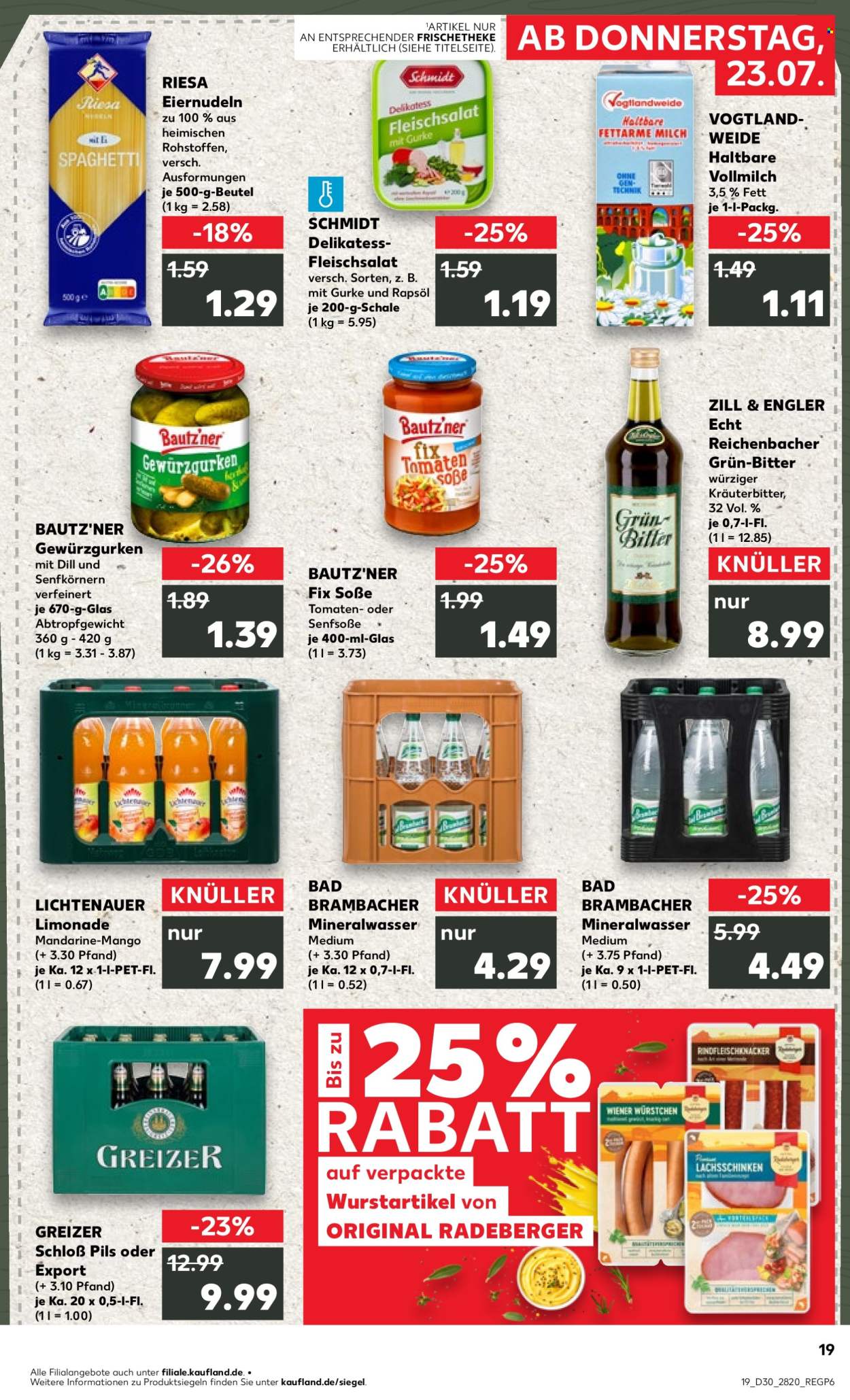 Leták Kaufland - 23.7.2026 - 29.7.2026. Strana 19