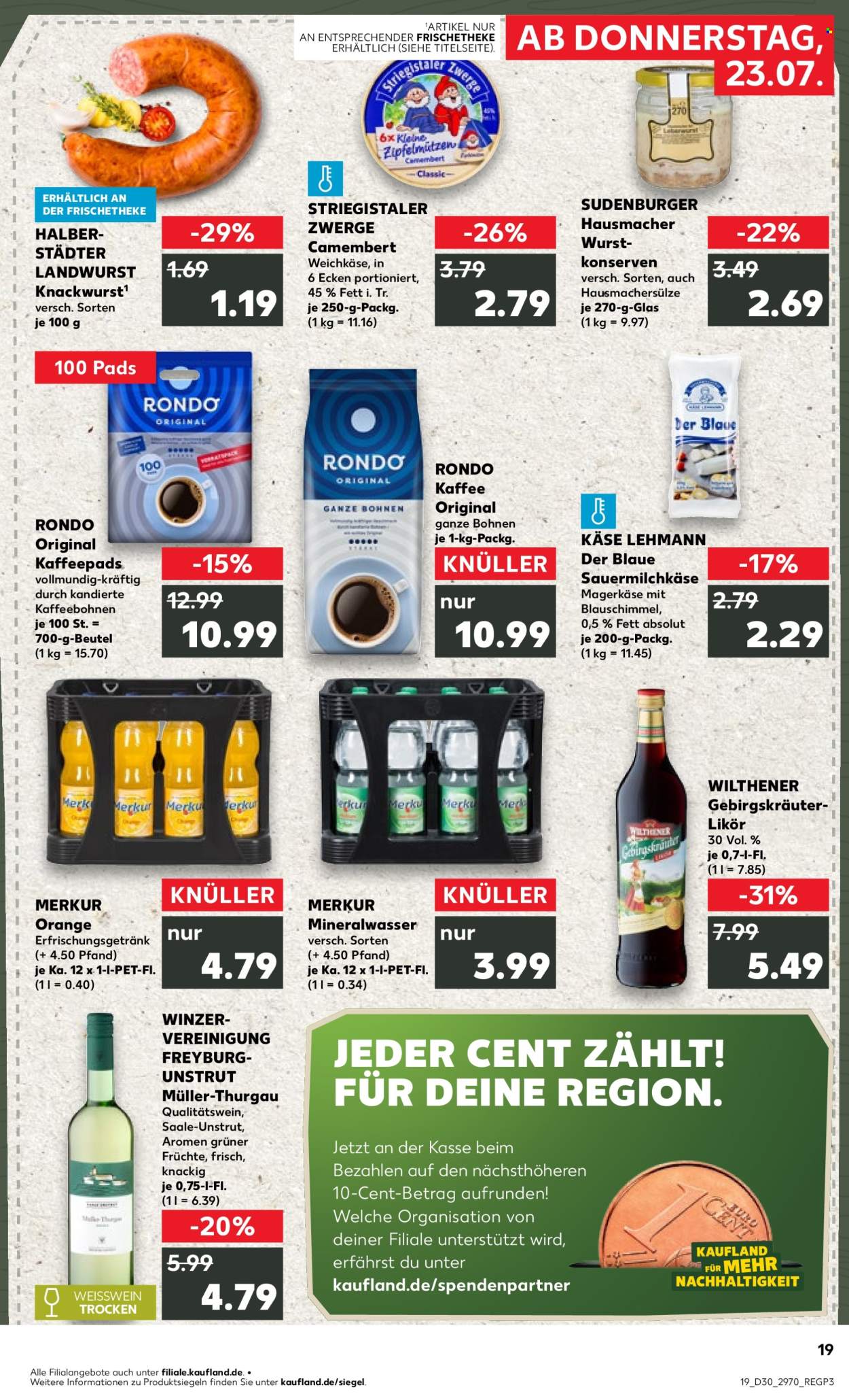 Leták Kaufland - 23.7.2026 - 29.7.2026. Strana 19