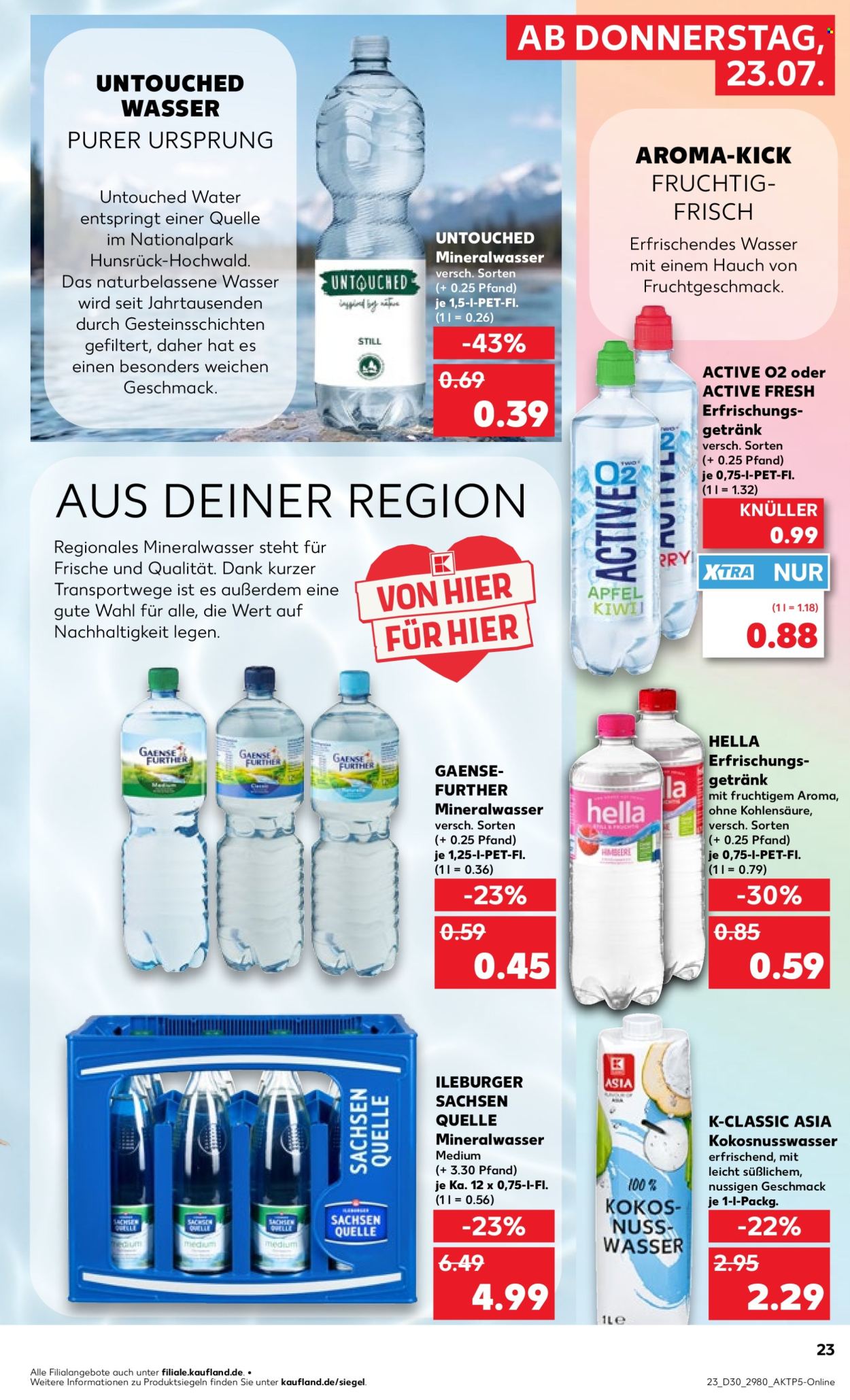 Kaufland Prospekte  - 23.07.2026 - 29.07.2026. Seite 23