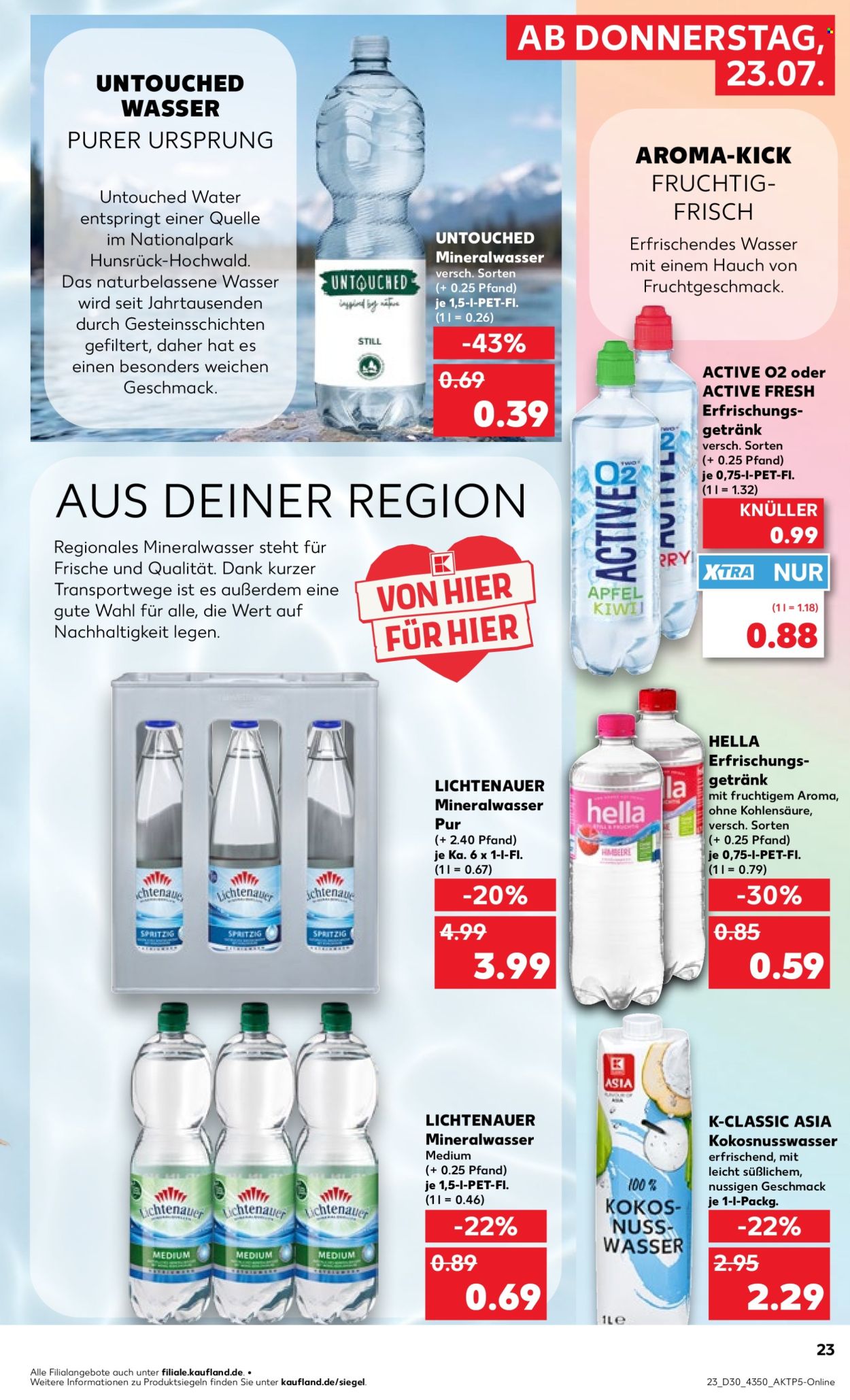Leták Kaufland - 23.7.2026 - 29.7.2026. Strana 23