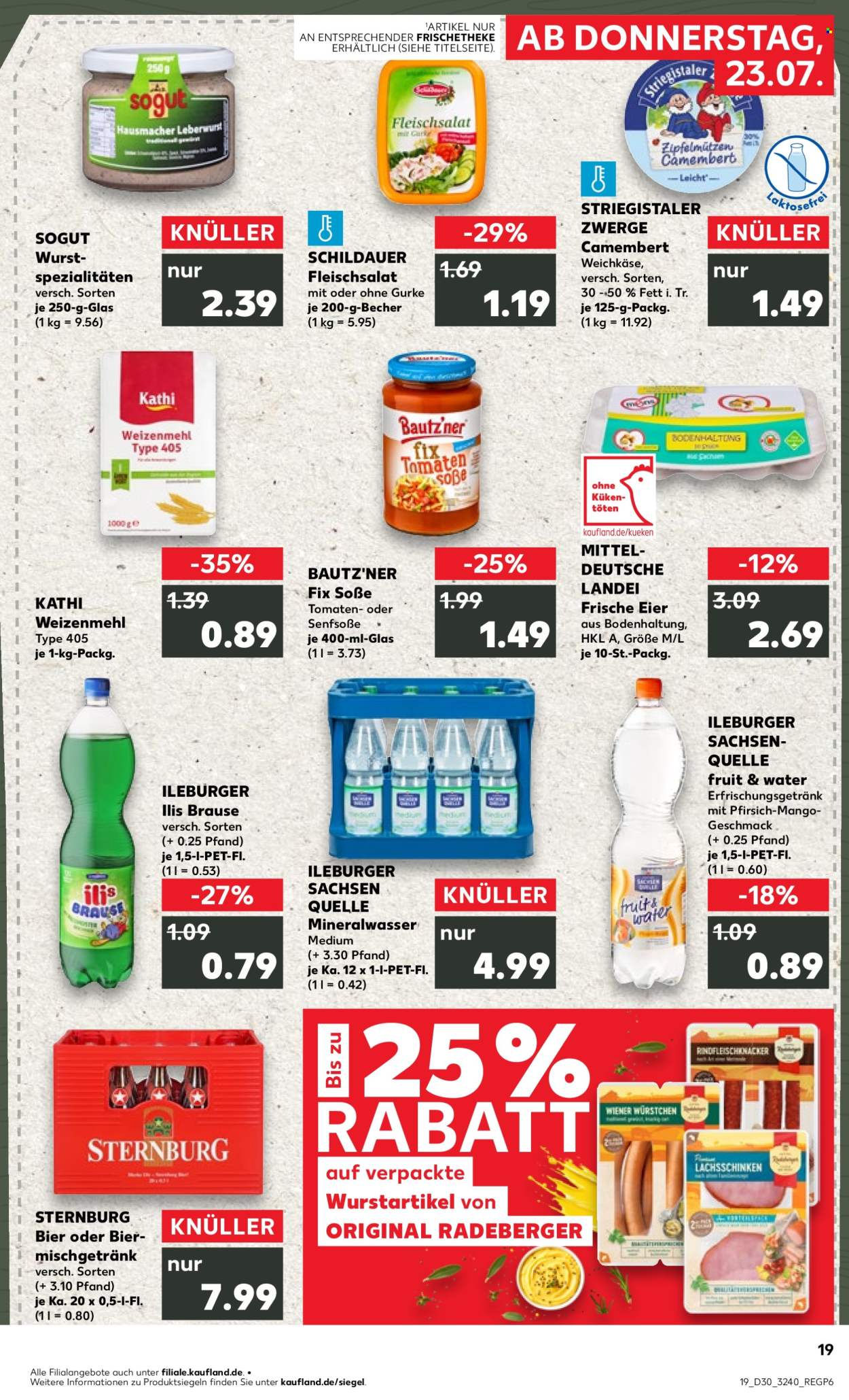 Leták Kaufland - 23.7.2026 - 29.7.2026. Strana 19