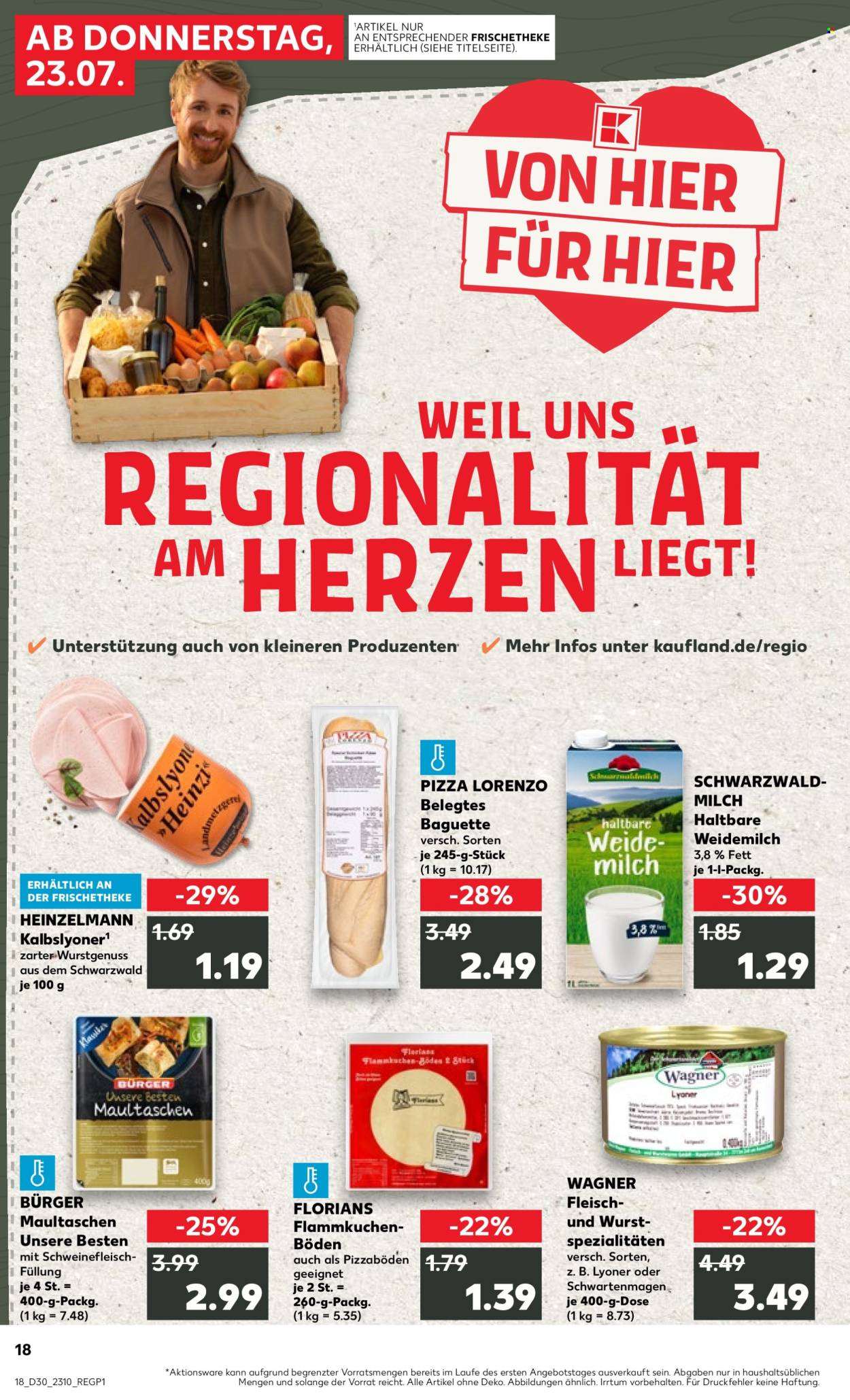 Kaufland Prospekte  - 23.07.2026 - 29.07.2026. Seite 18