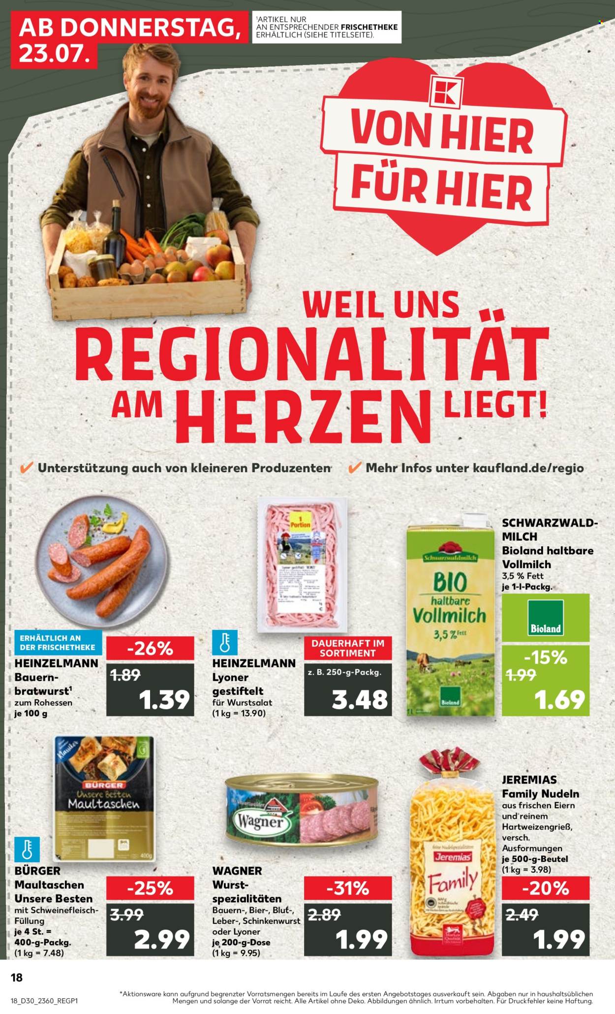 Leták Kaufland - 23.7.2026 - 29.7.2026. Strana 18