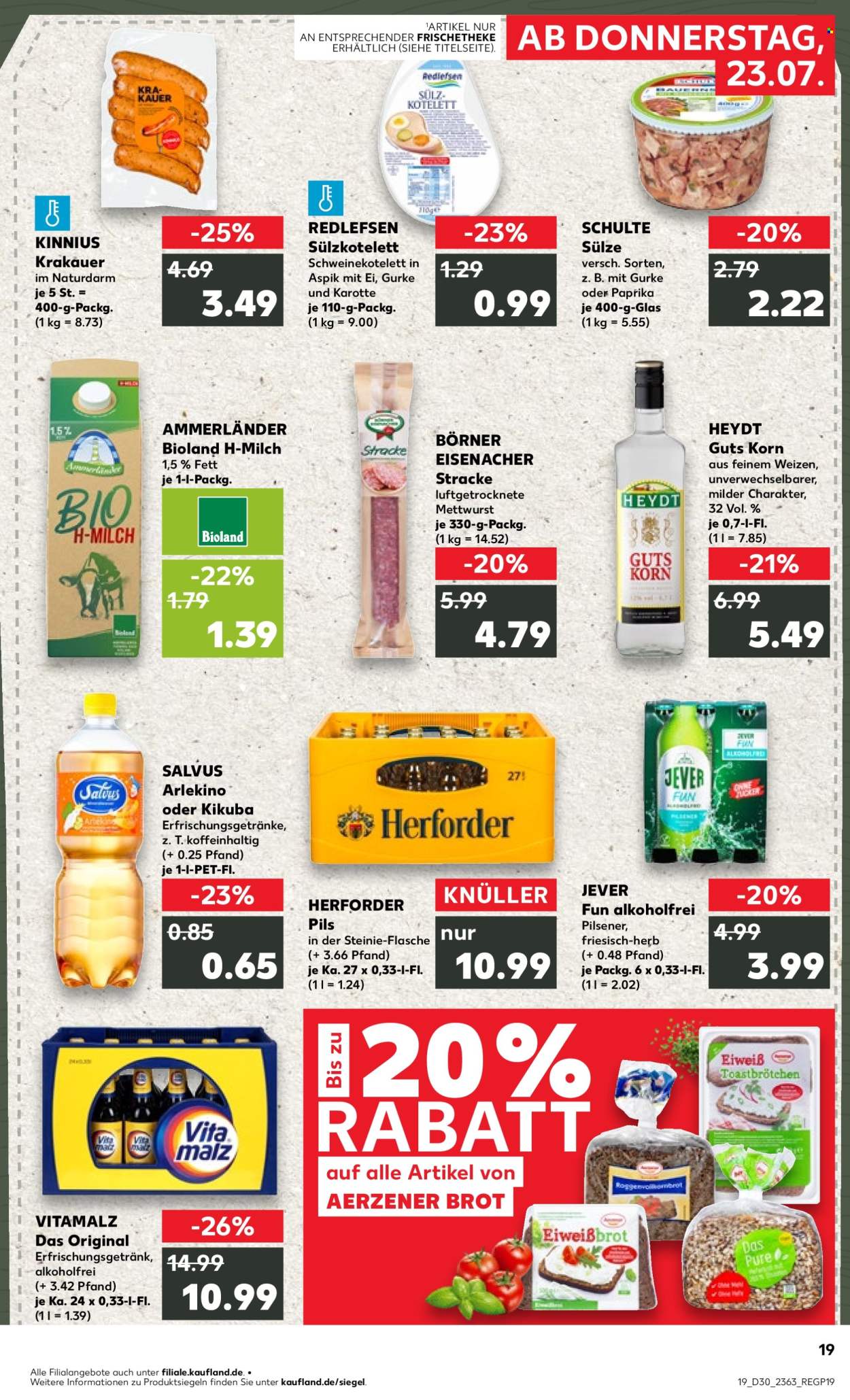 Kaufland Prospekte  - 23.07.2026 - 29.07.2026. Seite 19