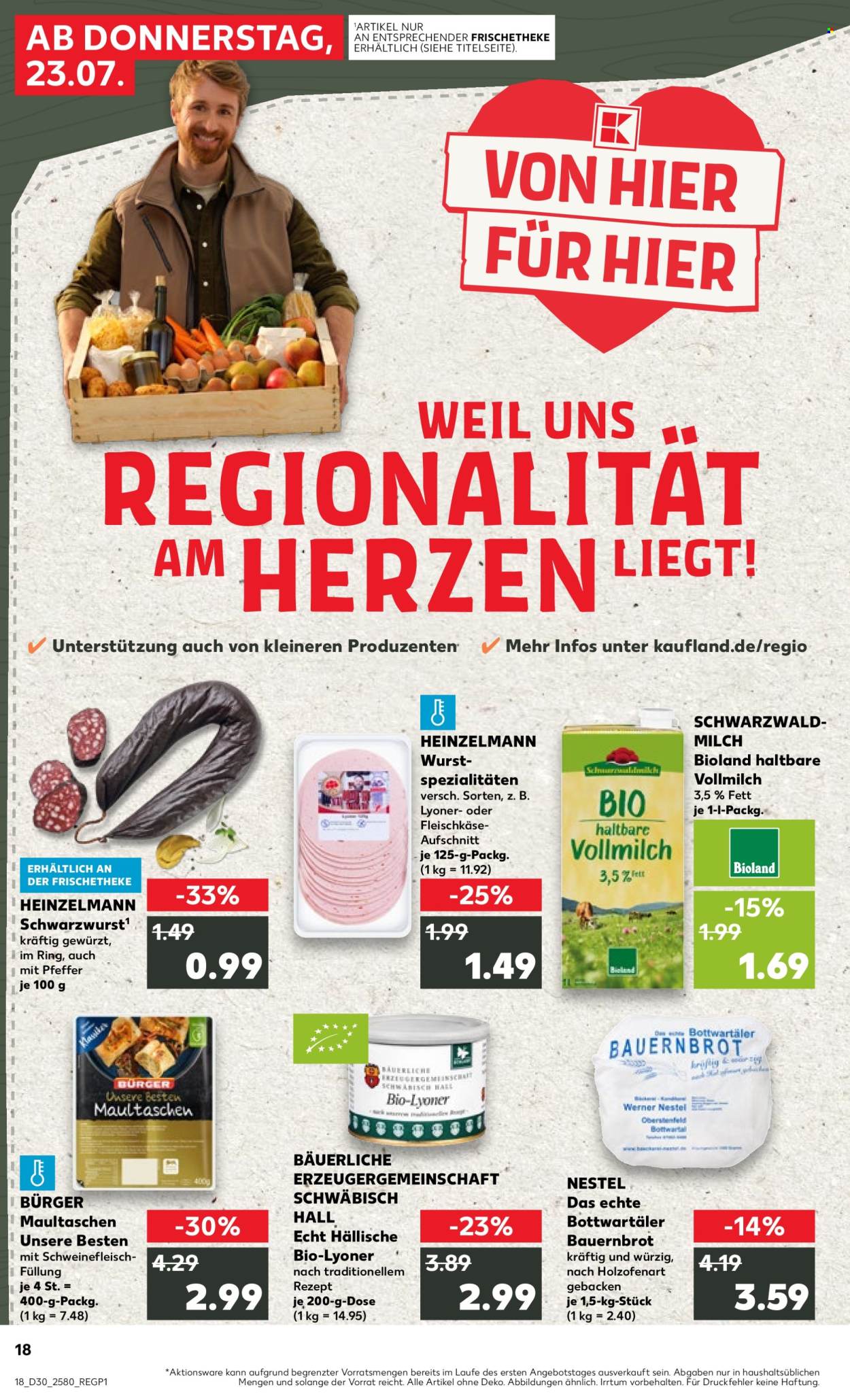 Leták Kaufland - 23.7.2026 - 29.7.2026. Strana 18