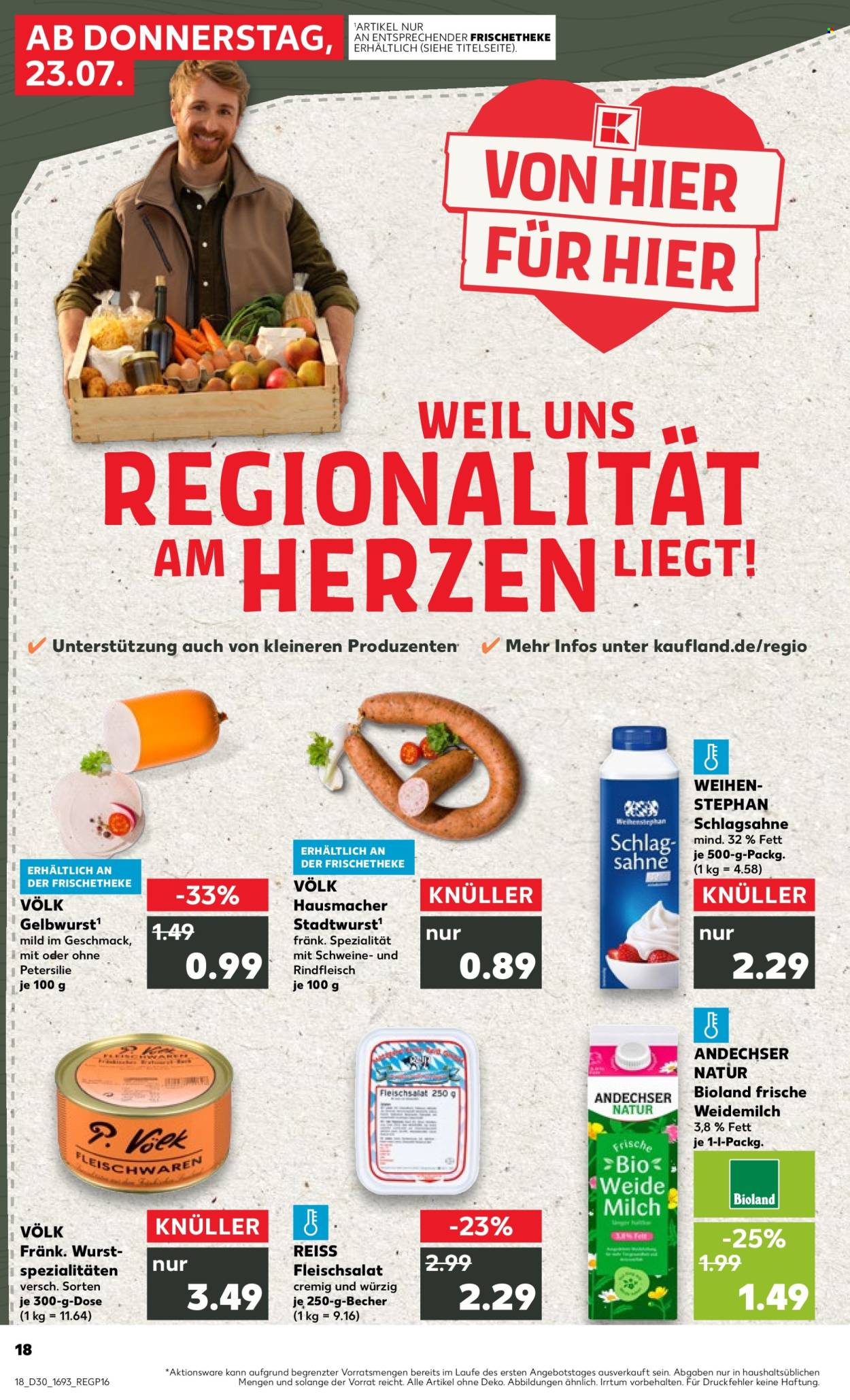 Kaufland Prospekte  - 23.07.2026 - 29.07.2026. Seite 18