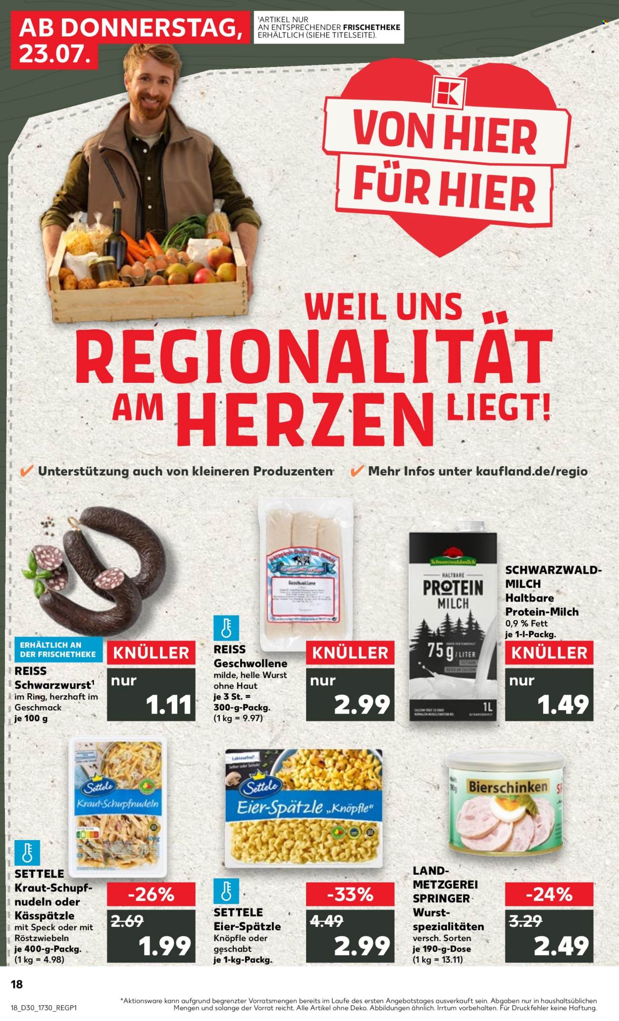 Leták Kaufland - 23.7.2026 - 29.7.2026. Strana 18