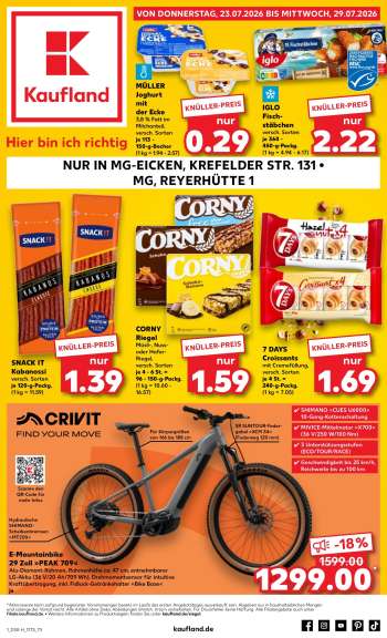 Prospekte Kaufland - 23.07.2026 - 29.07.2026.