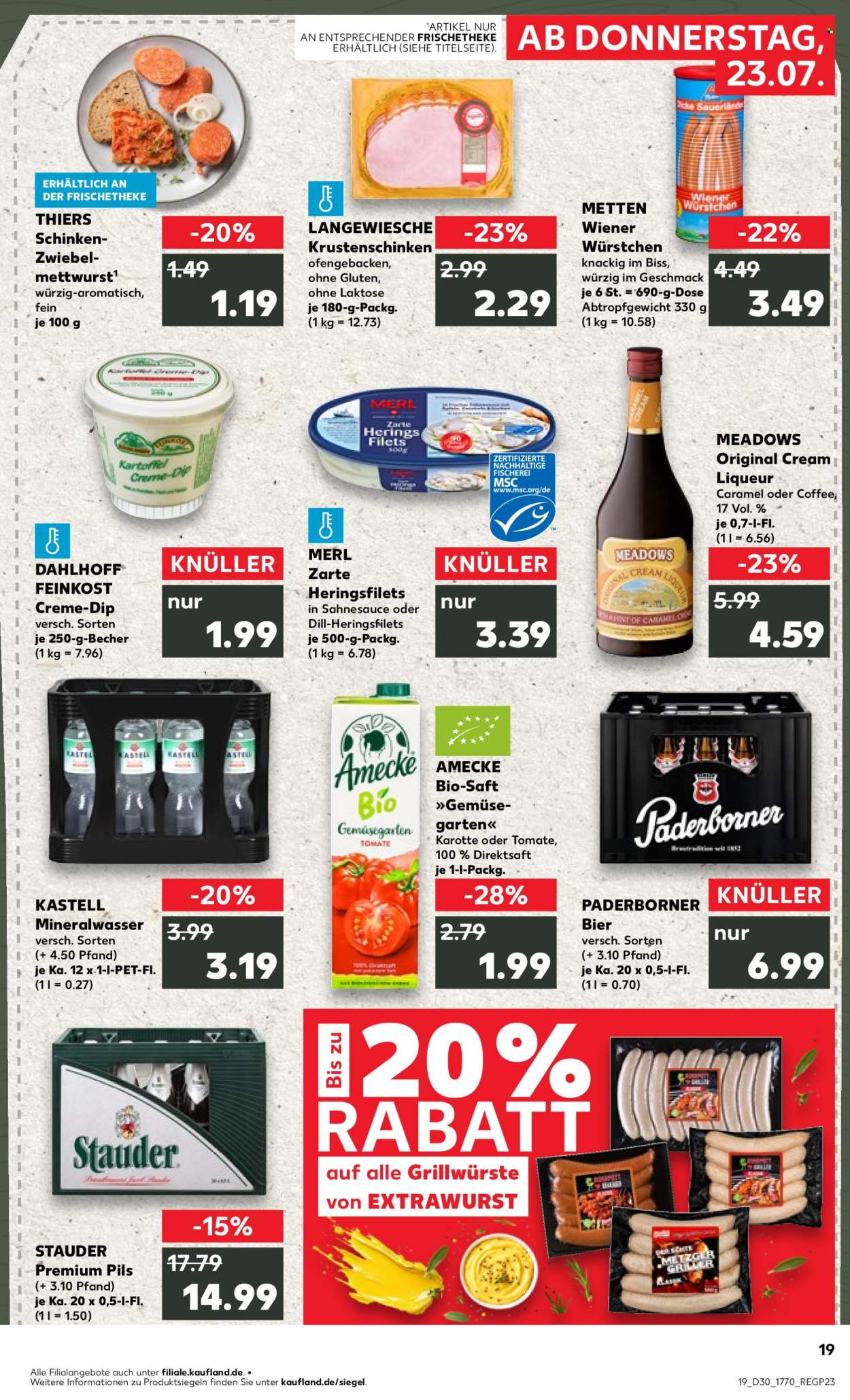 Leták Kaufland - 23.7.2026 - 29.7.2026. Strana 19