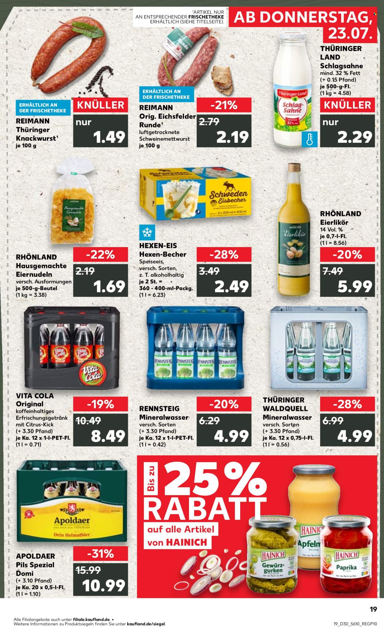 Leták Kaufland - 23.7.2026 - 29.7.2026. Strana 19