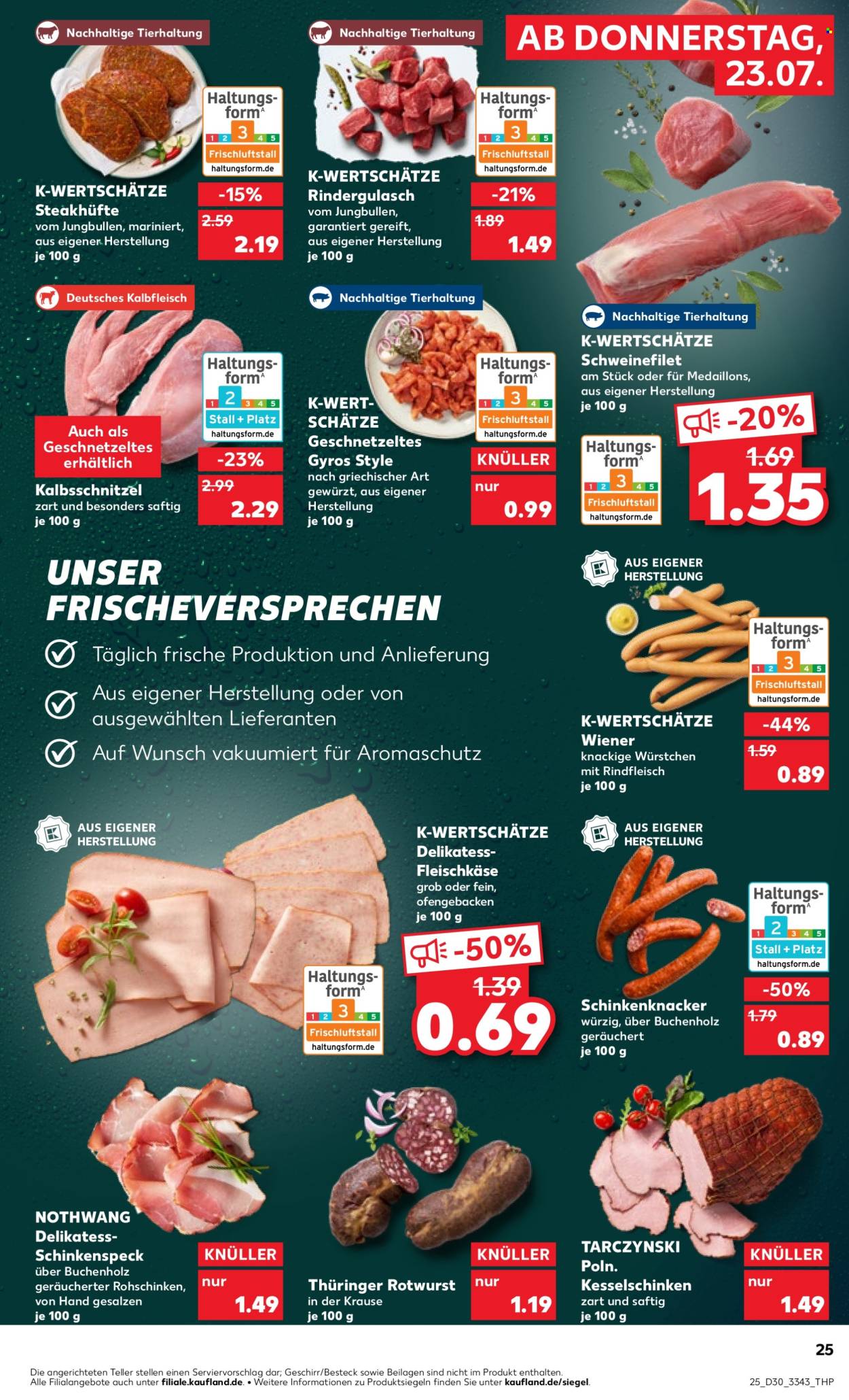 Leták Kaufland - 23.7.2026 - 29.7.2026. Strana 25