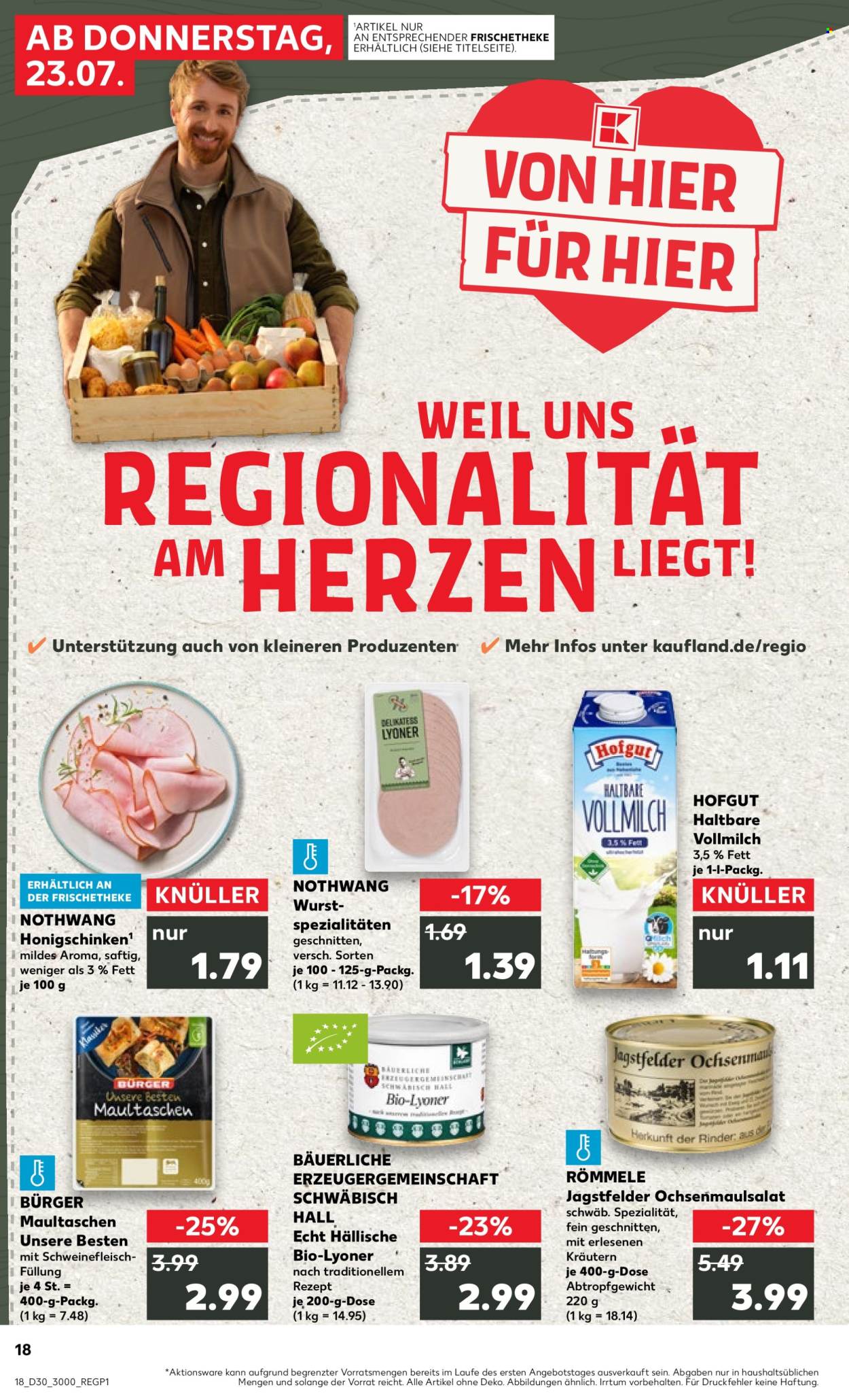 Kaufland Prospekte  - 23.07.2026 - 29.07.2026. Seite 18
